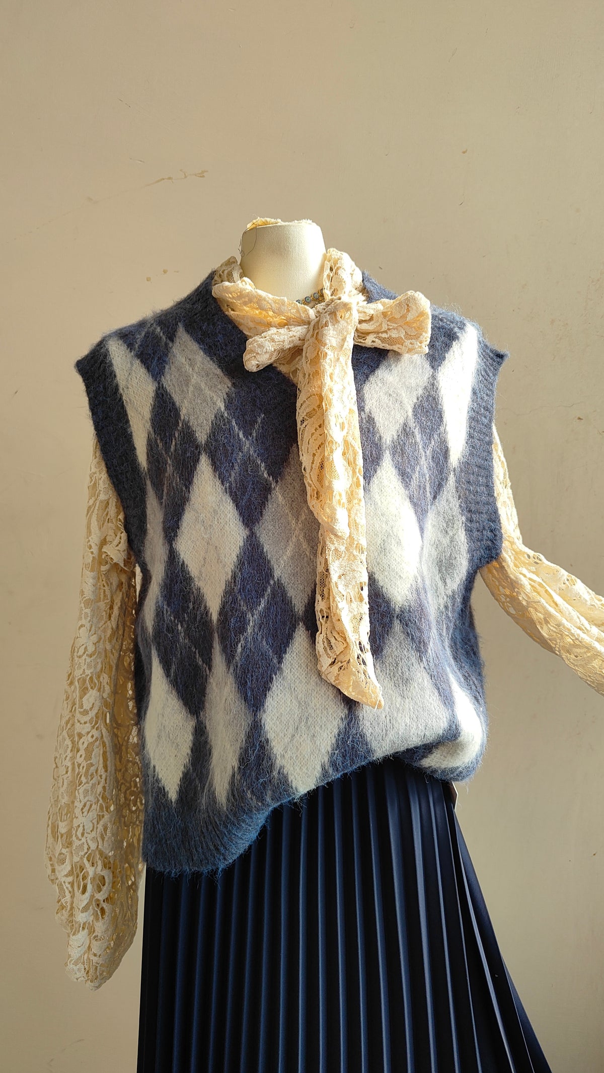 Gilet Margot – Fantasia Argyle