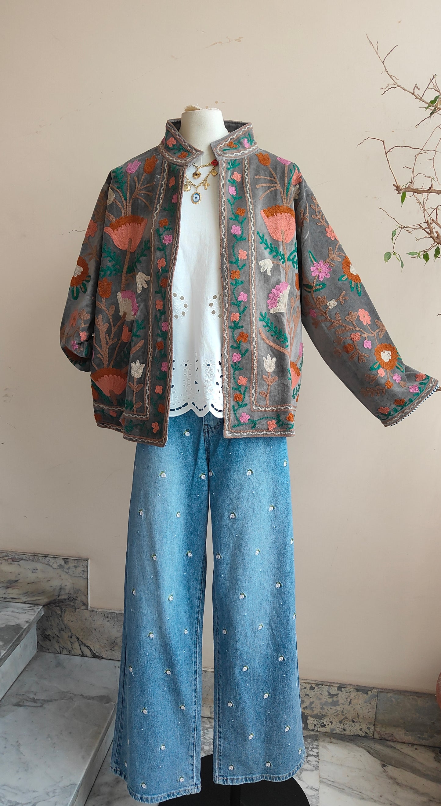 Blusa Ricamo Soleil