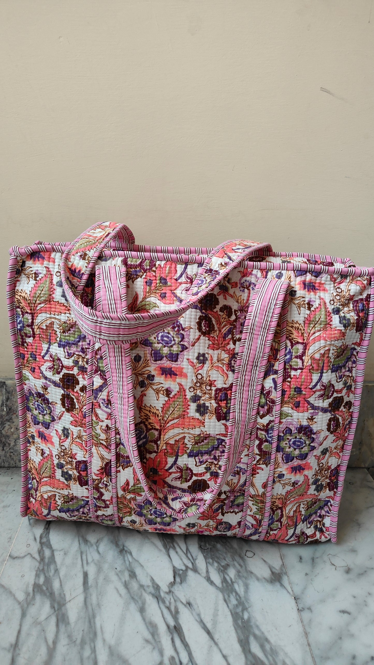 Borsa Trapuntata in Cotone – Maxi