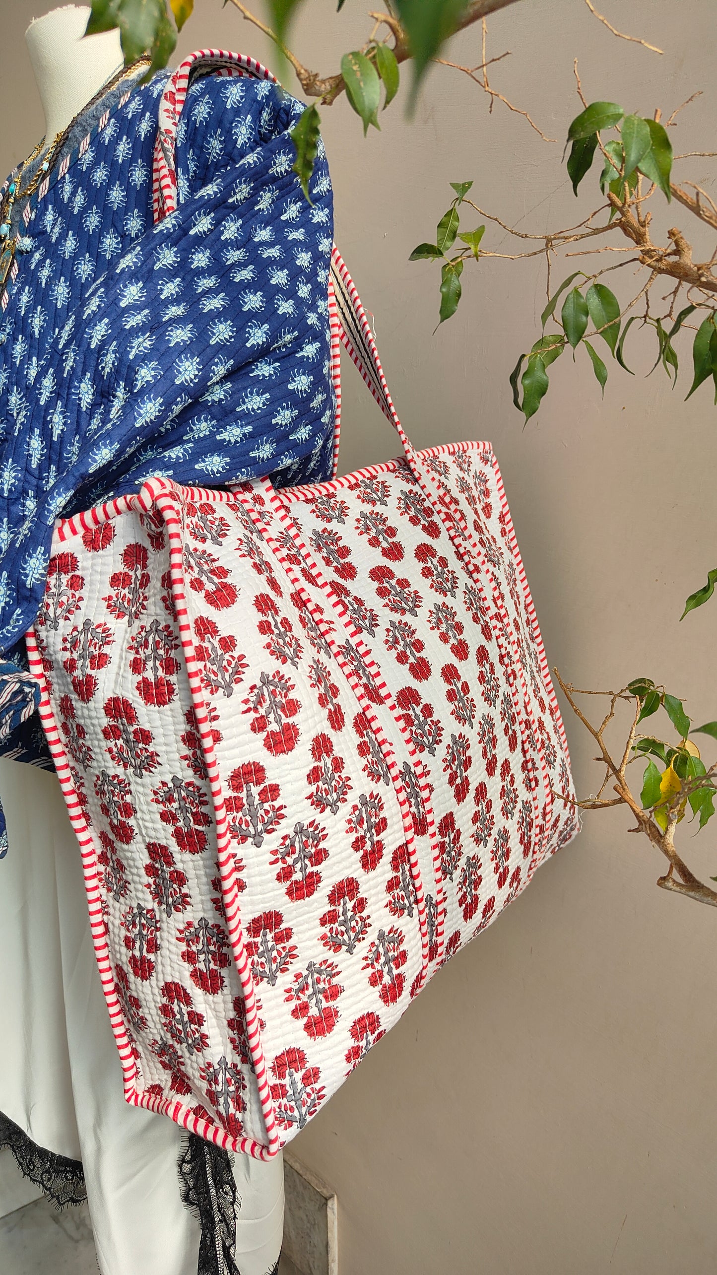 Borsa Trapuntata in Cotone – Maxi