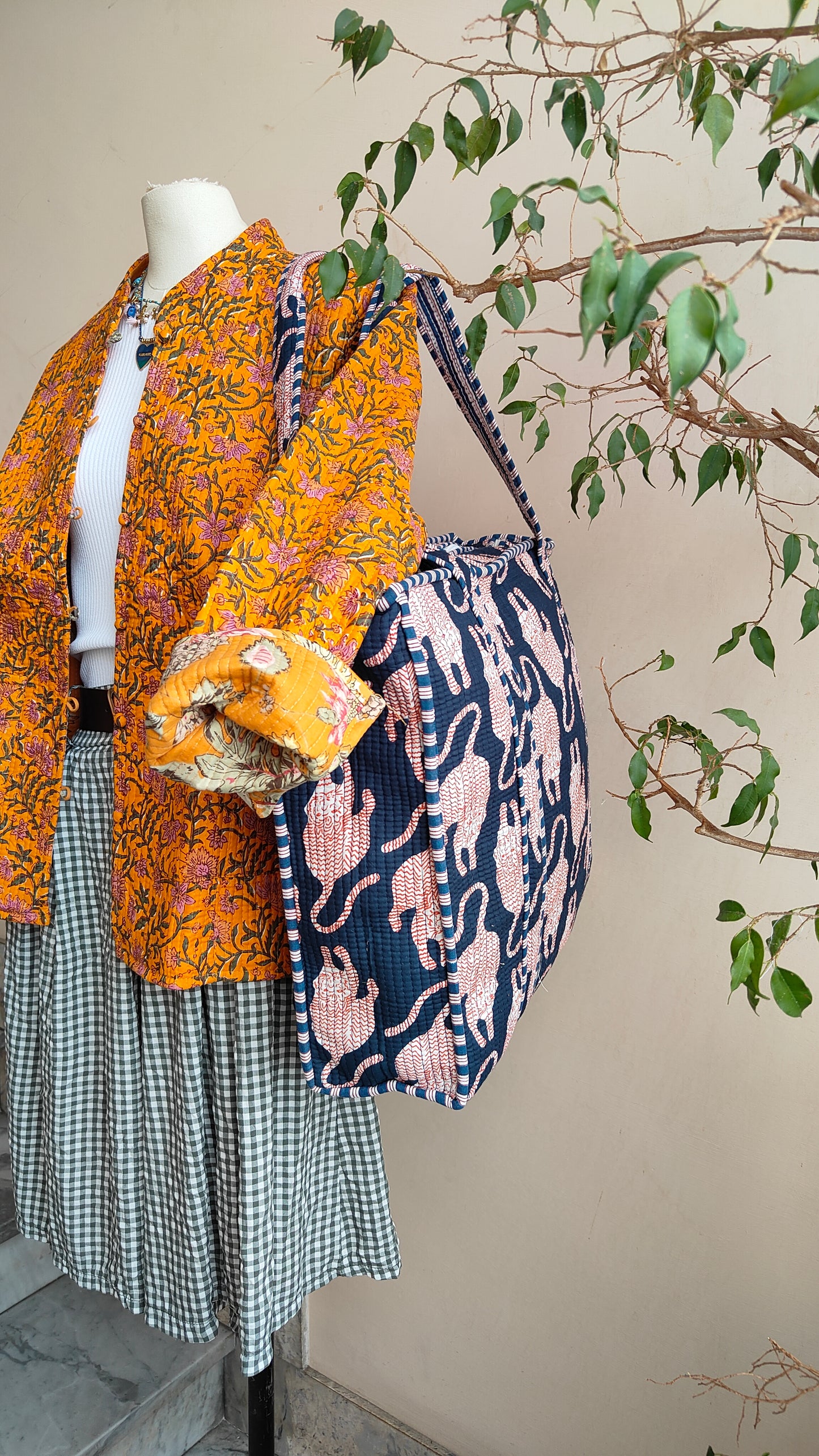 Borsa Trapuntata in Cotone – Maxi