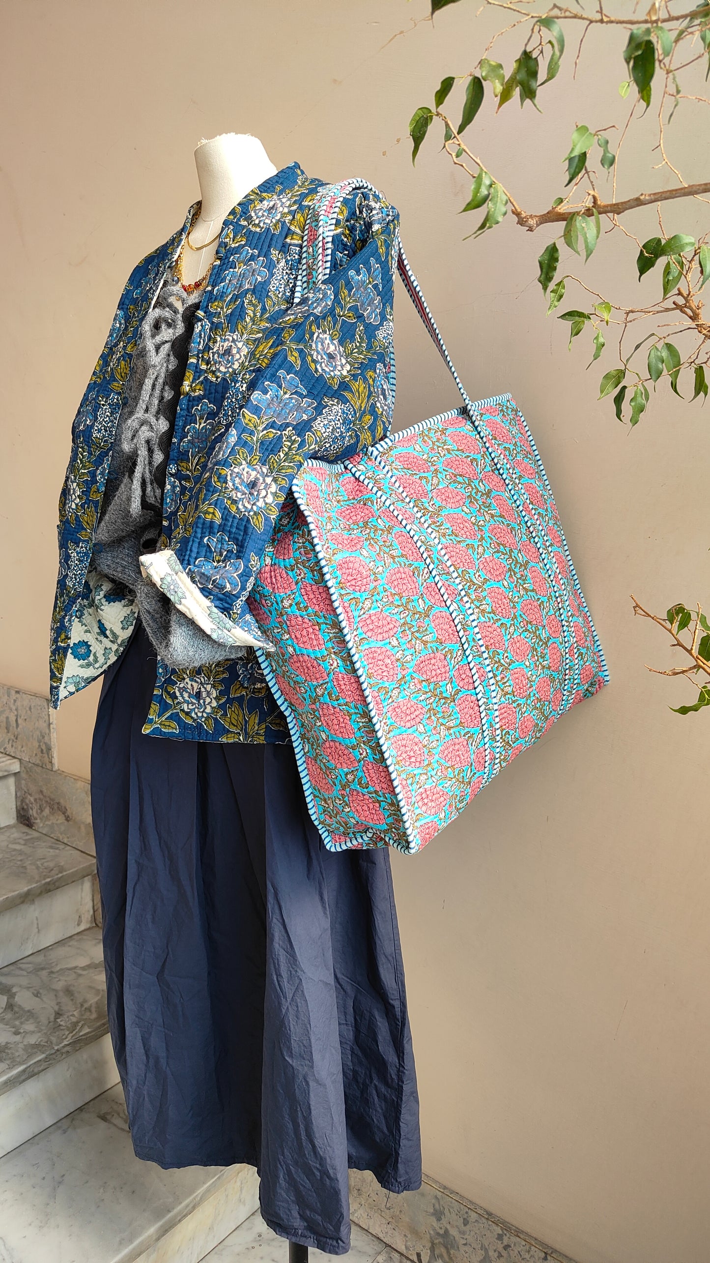 Borsa Trapuntata in Cotone – Maxi