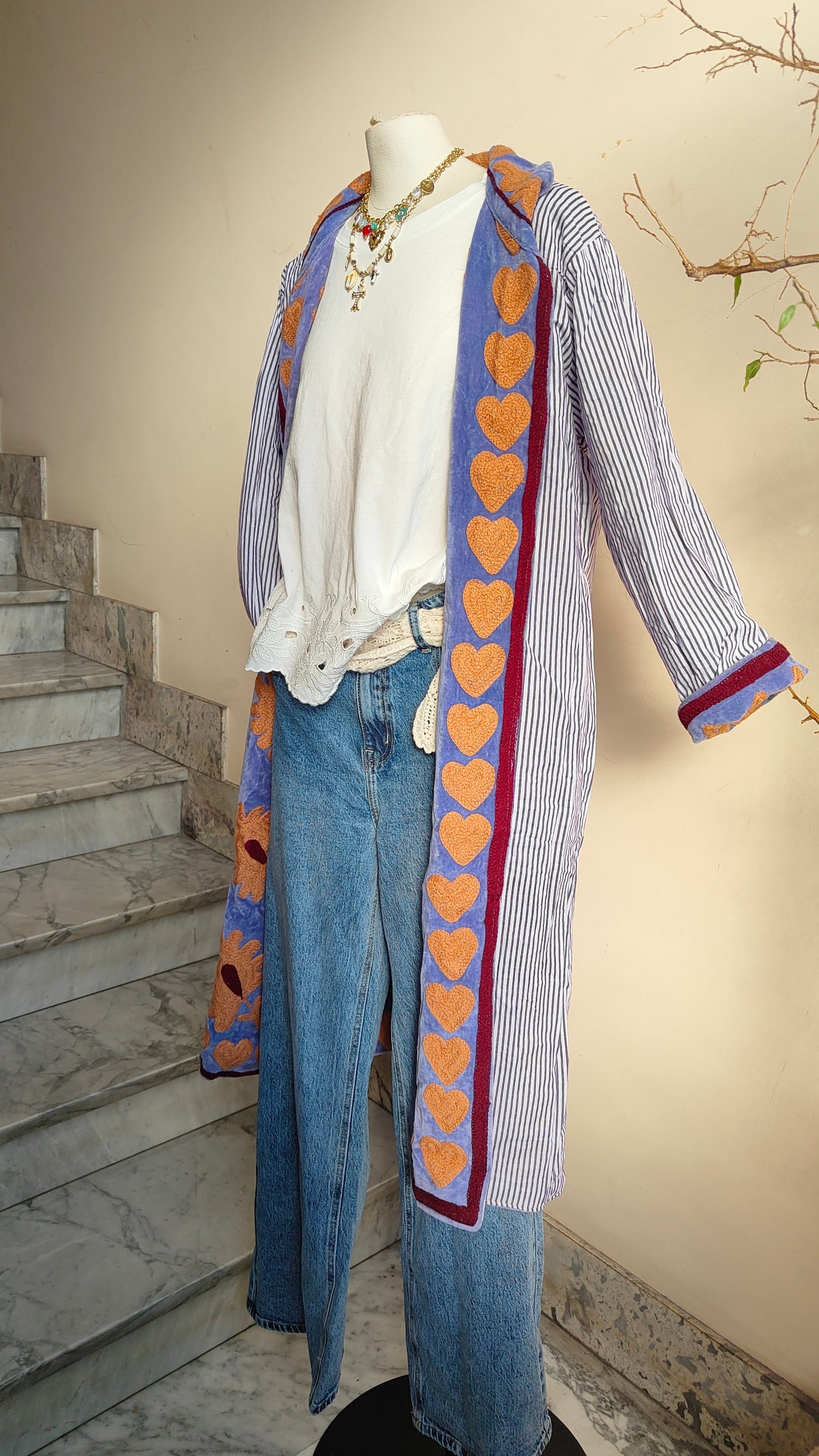 Giacca Boho lungo