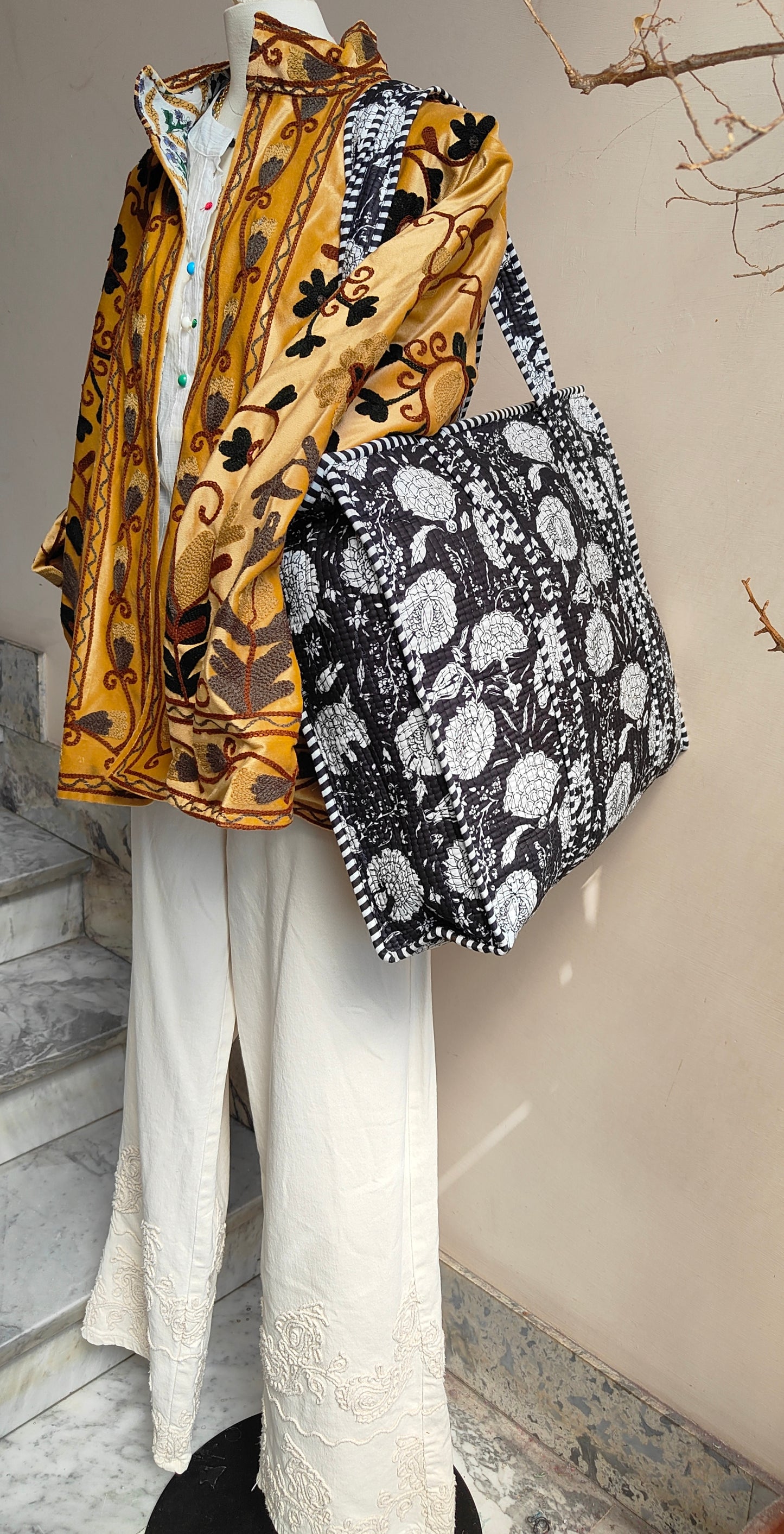 Borsa Trapuntata in Cotone – Maxi
