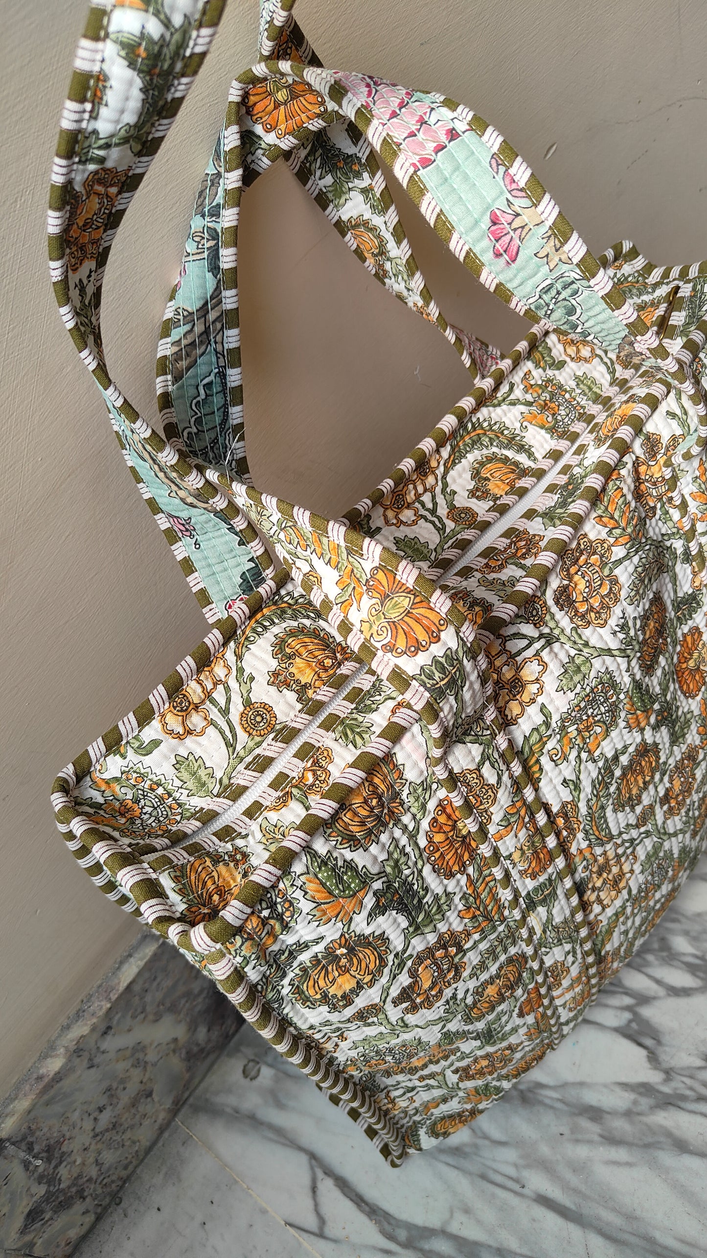 Borsa Trapuntata in Cotone – Maxi