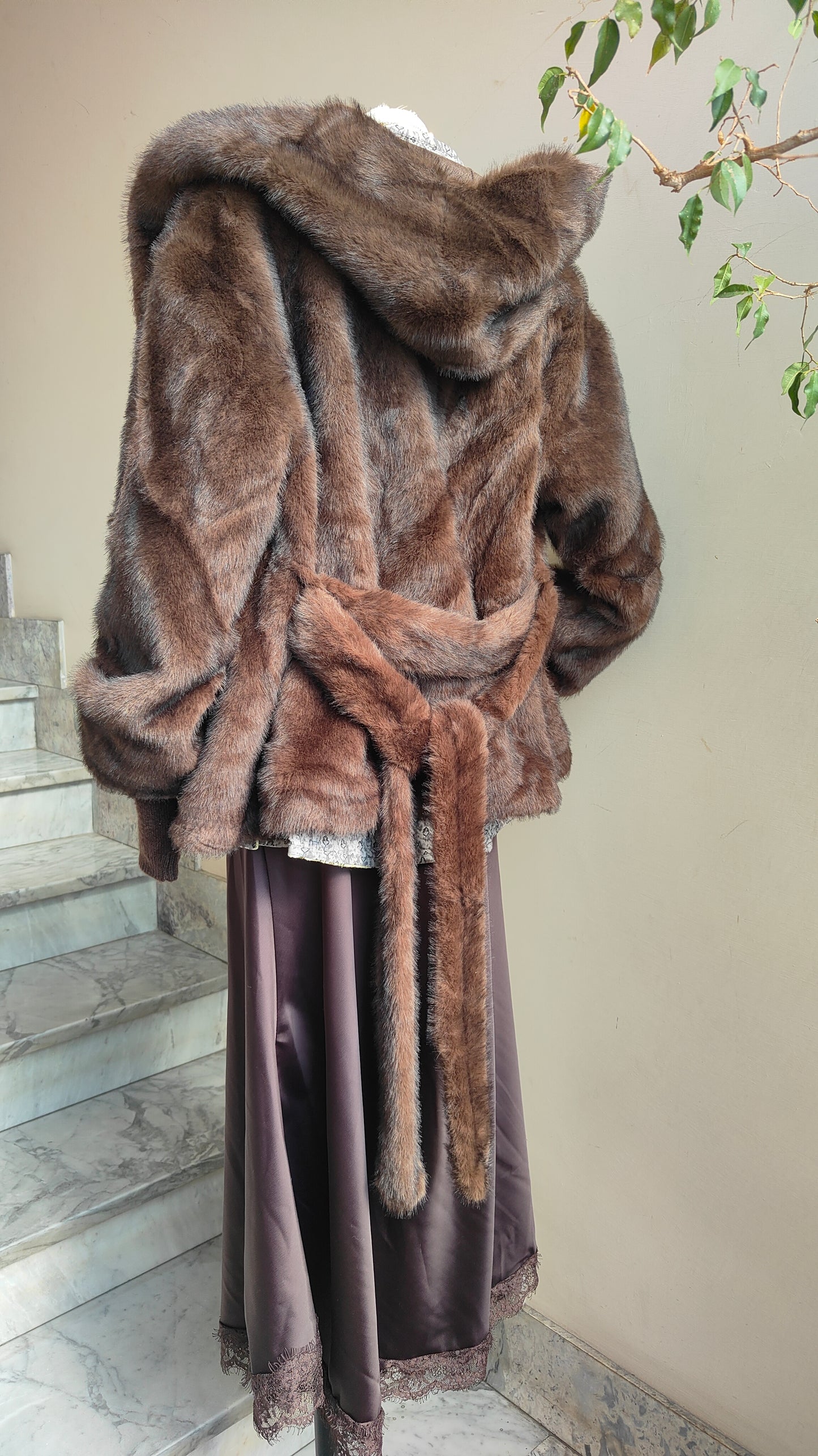 Giacca Moon Light in eco-pelliccia