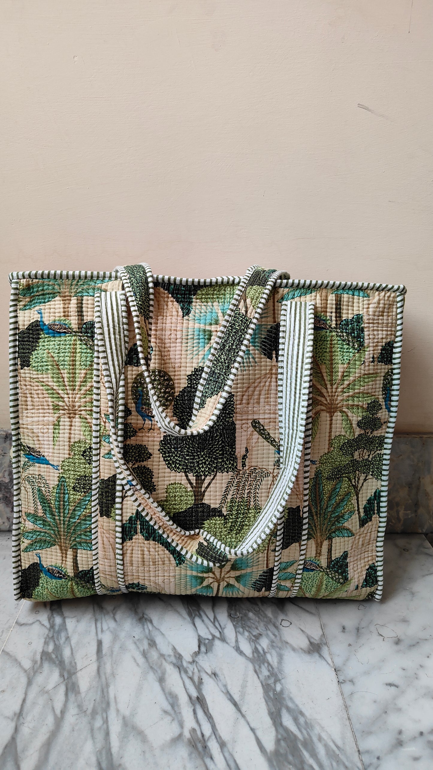 Borsa Trapuntata in Cotone – Maxi