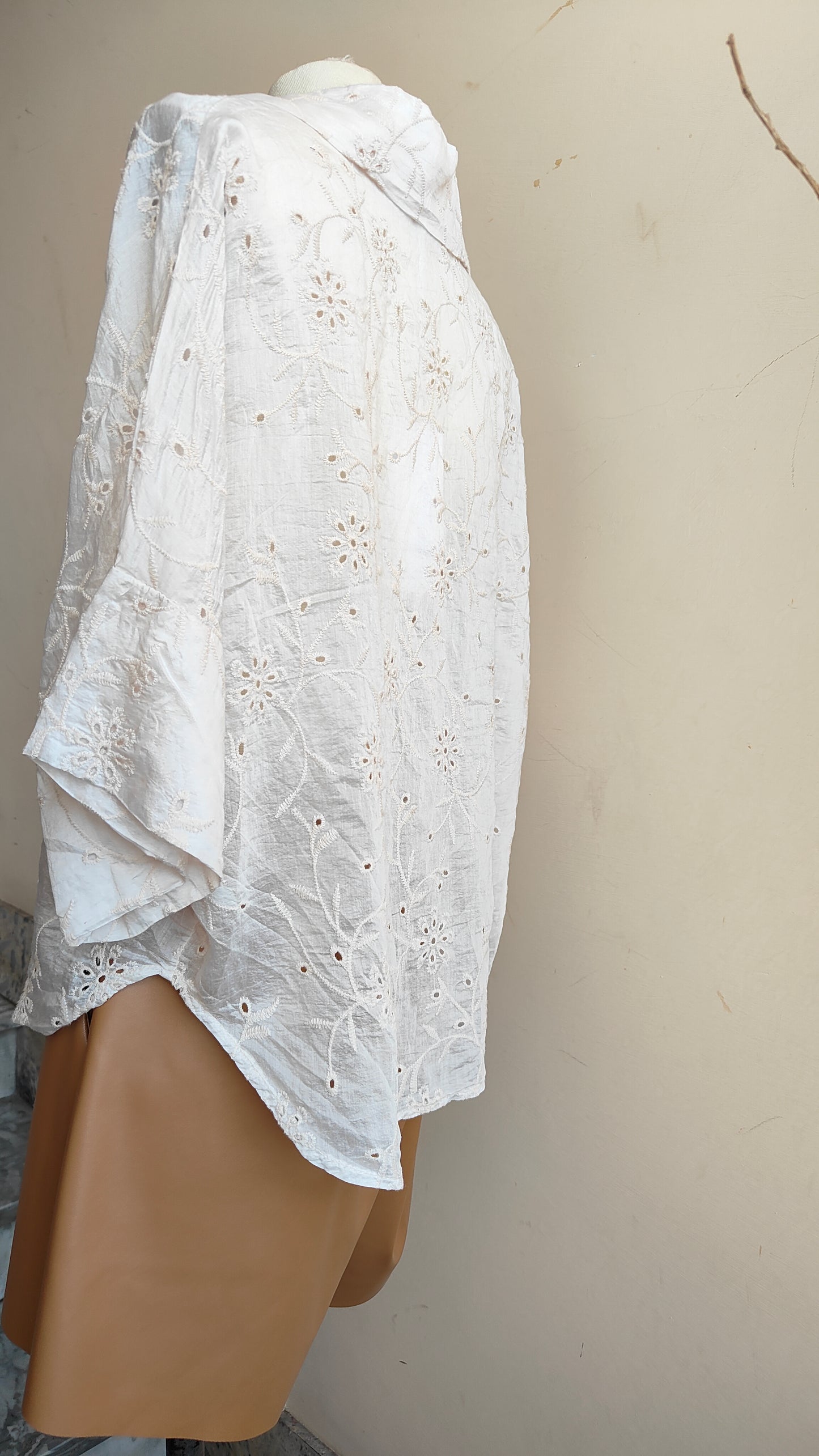 Camicia Ricamo Flora