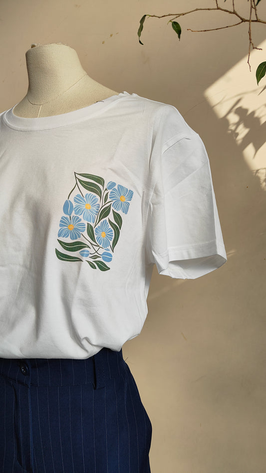 T-shirt floreale