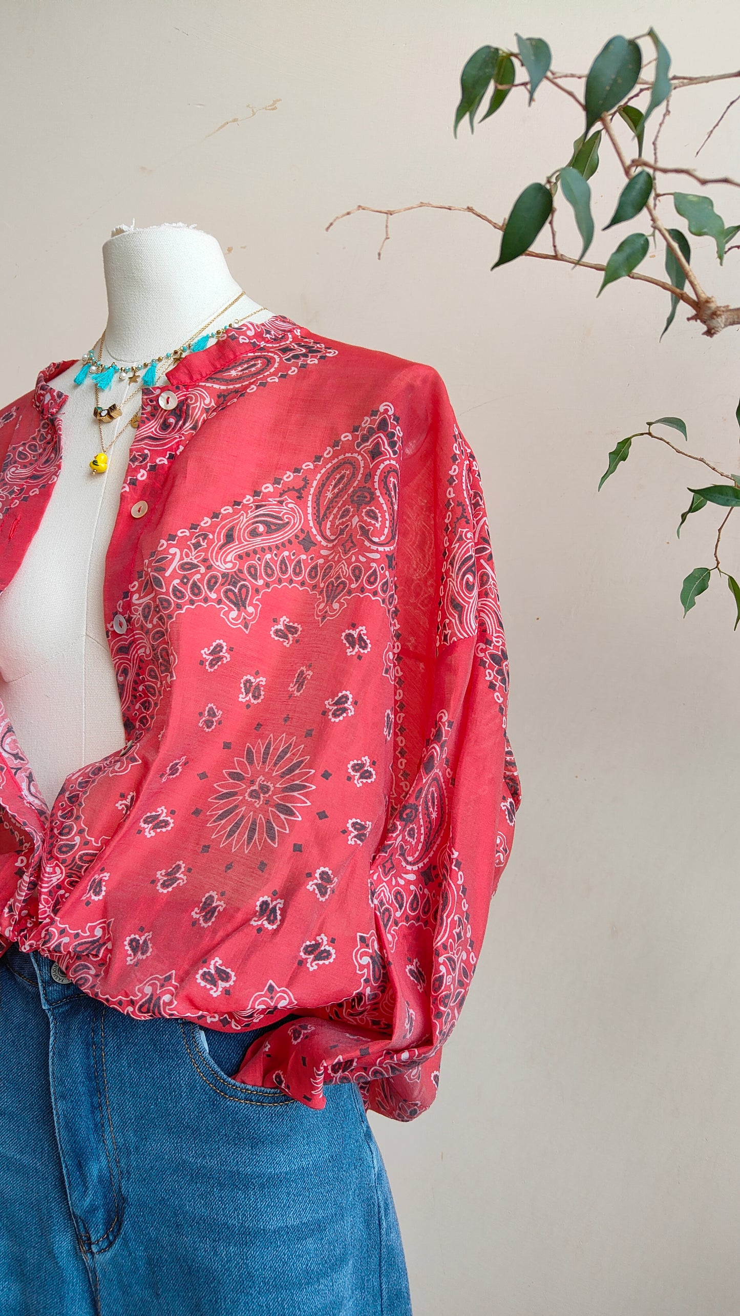 Camicia Bandana Chic