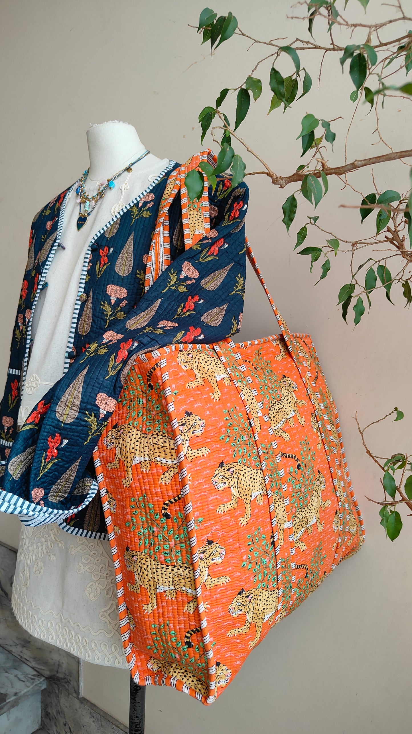 Borsa Trapuntata in Cotone – Maxi