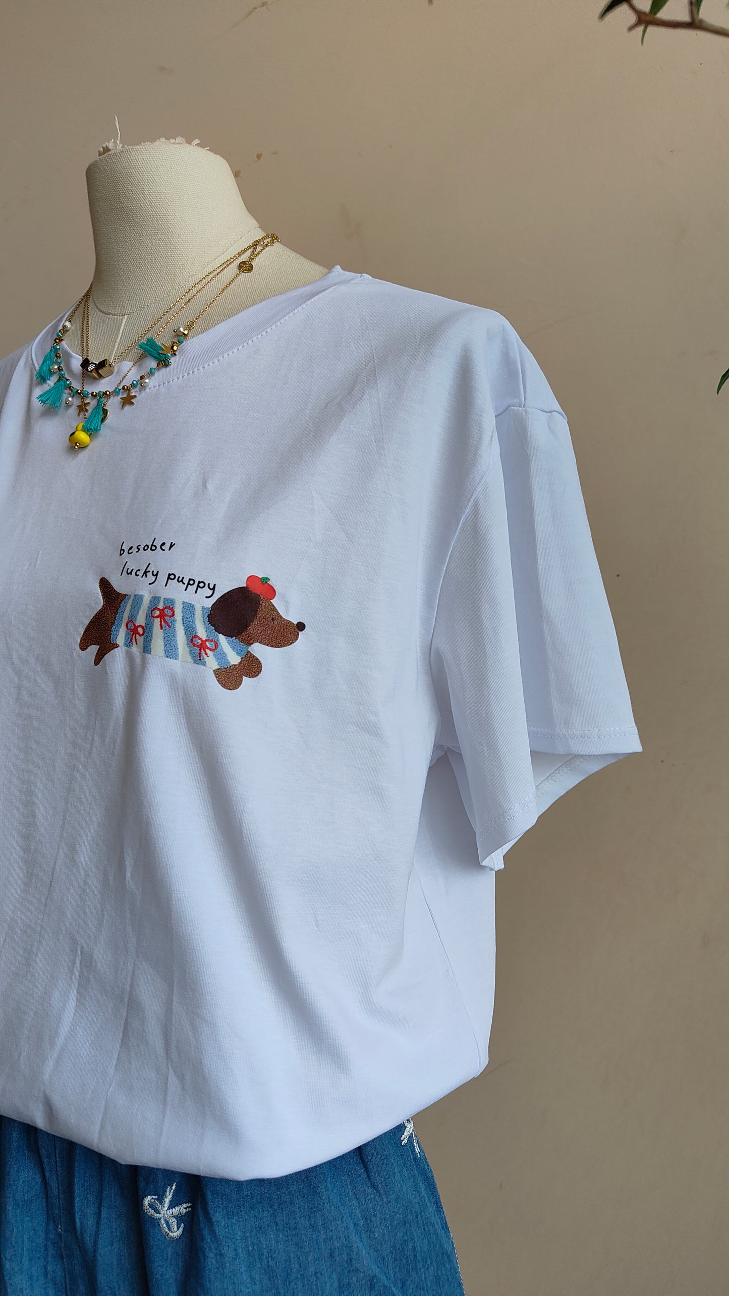 T-shirt Lucky Puppy
