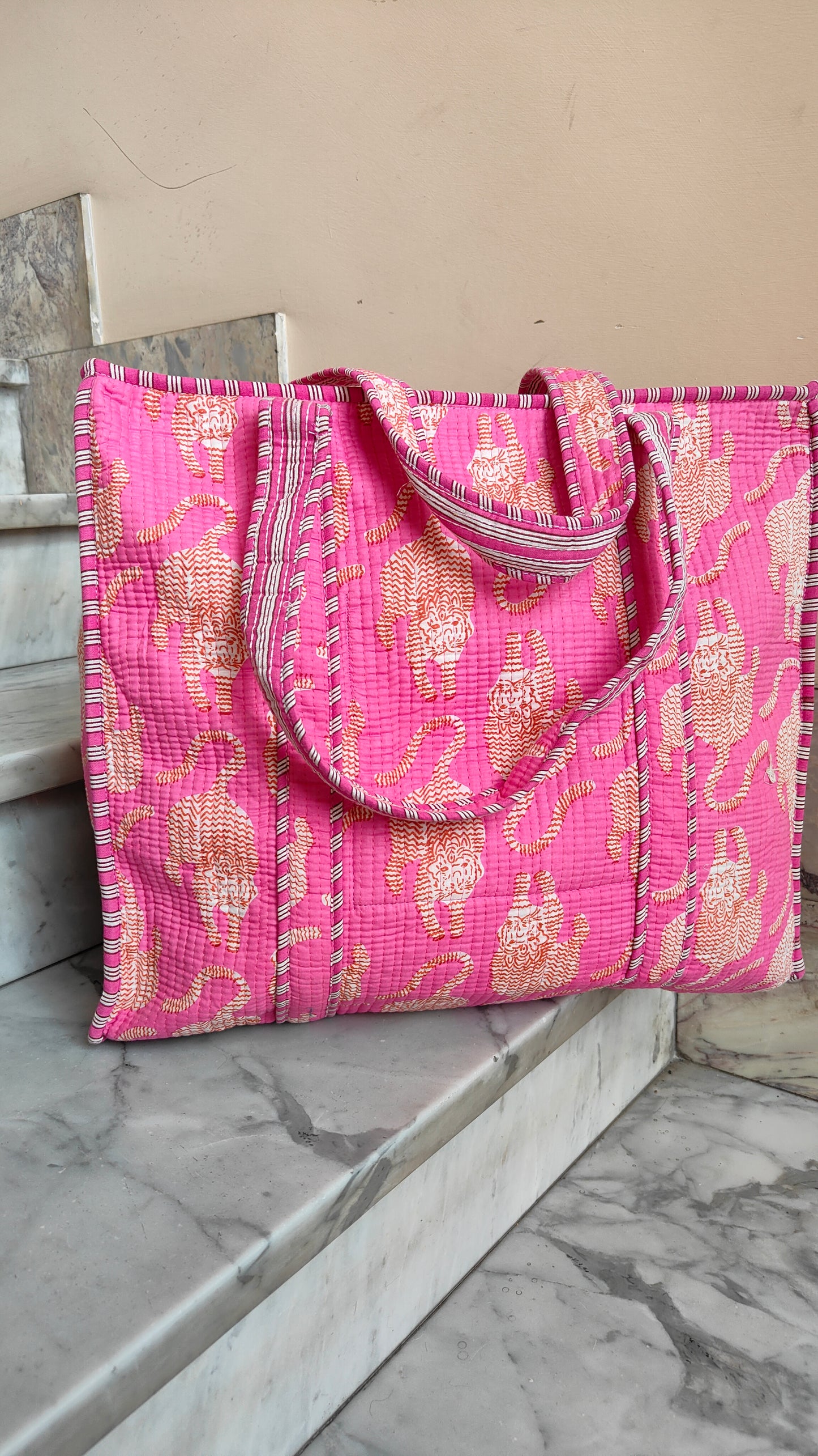 Borsa Trapuntata in Cotone – Maxi