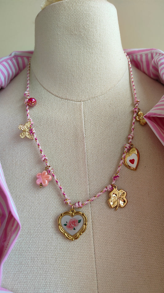 Set Collane Charms Primavera