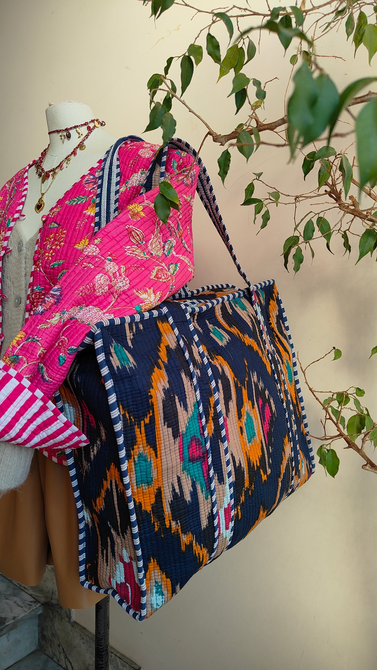 Borsa Trapuntata in Cotone – Maxi