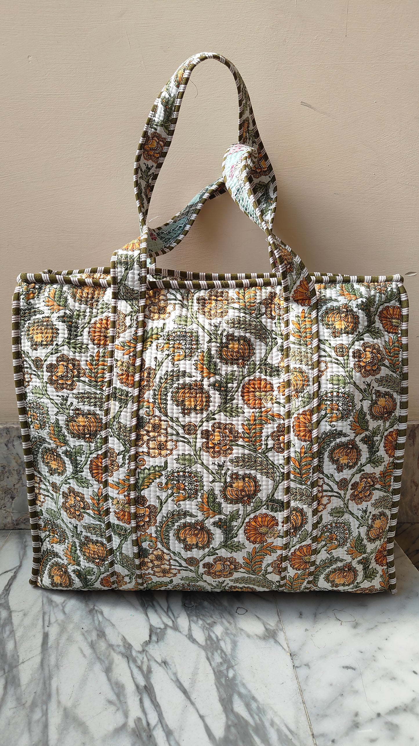 Borsa Trapuntata in Cotone – Maxi