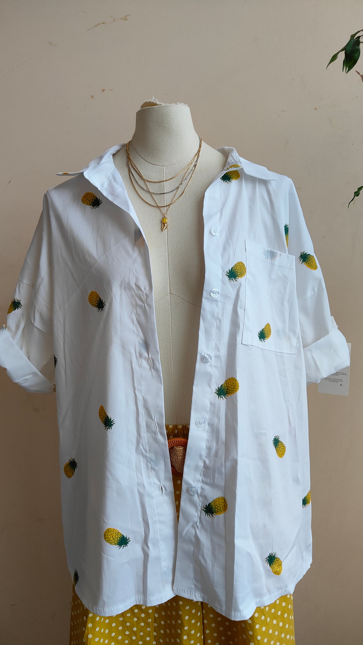 Camicia Ananas Vibes