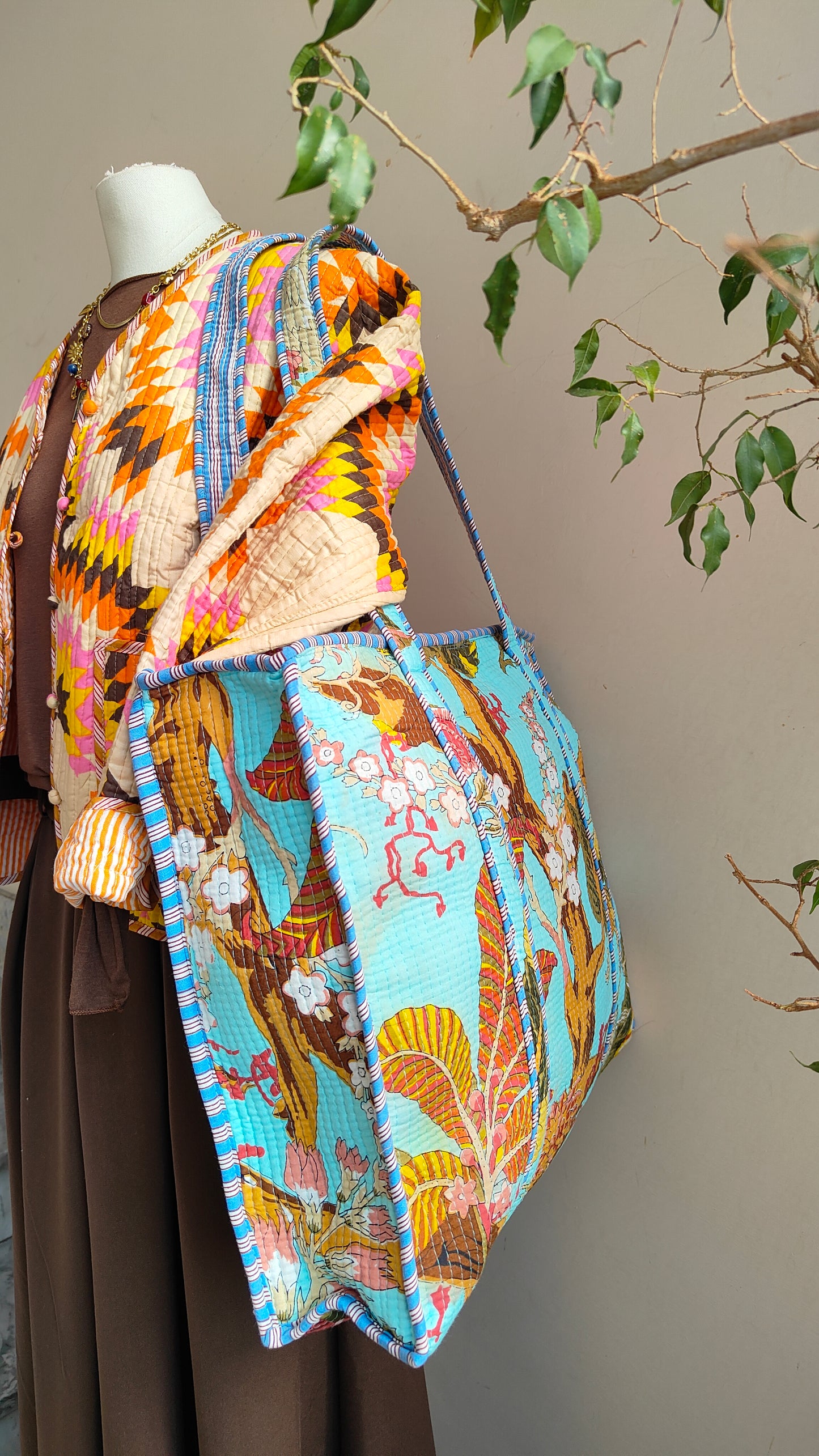 Borsa Trapuntata in Cotone – Maxi