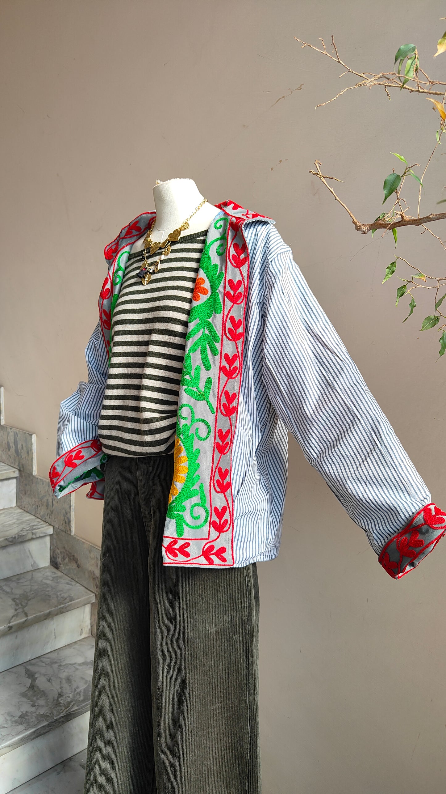 Giacca Boho Reversibile