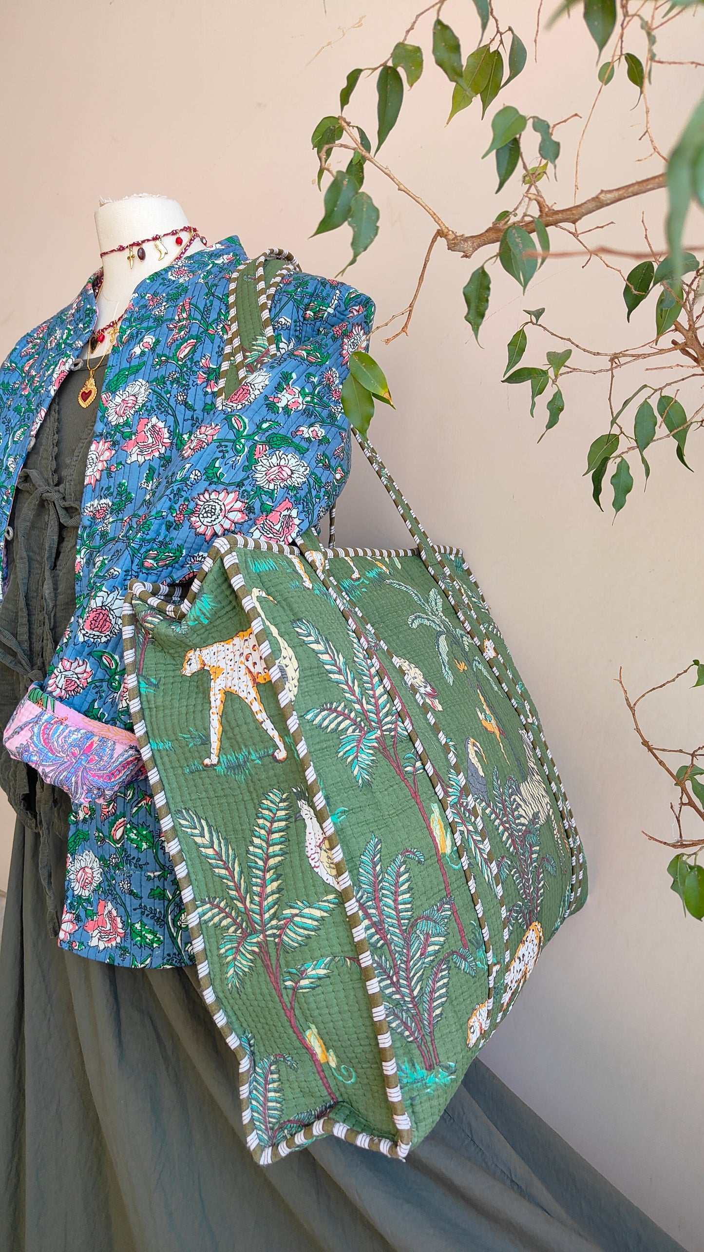 Borsa Trapuntata in Cotone – Maxi