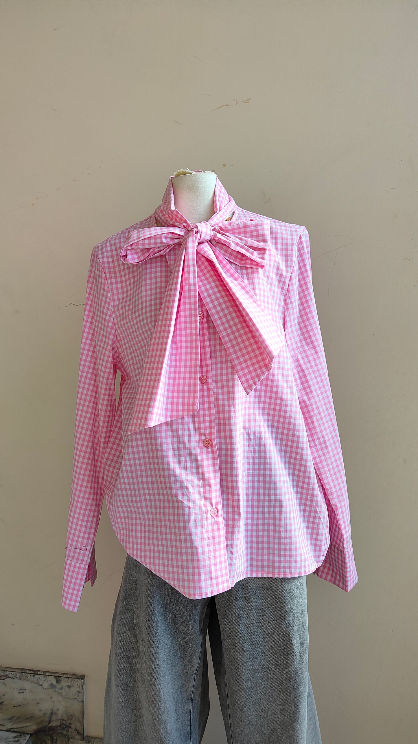Camicia Fiocco Vichy