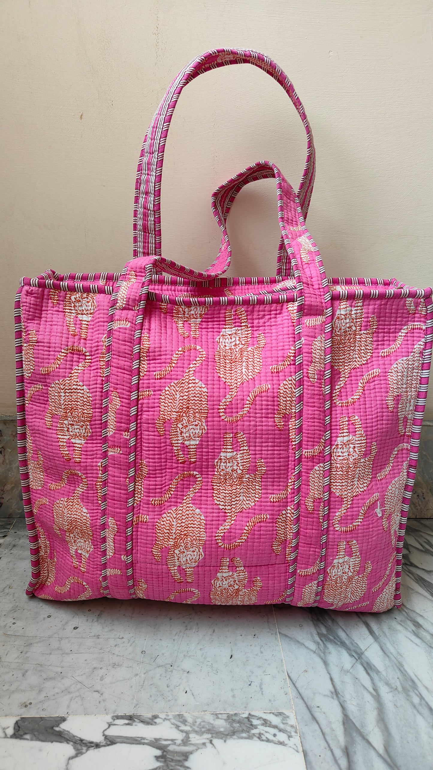 Borsa Trapuntata in Cotone – Maxi