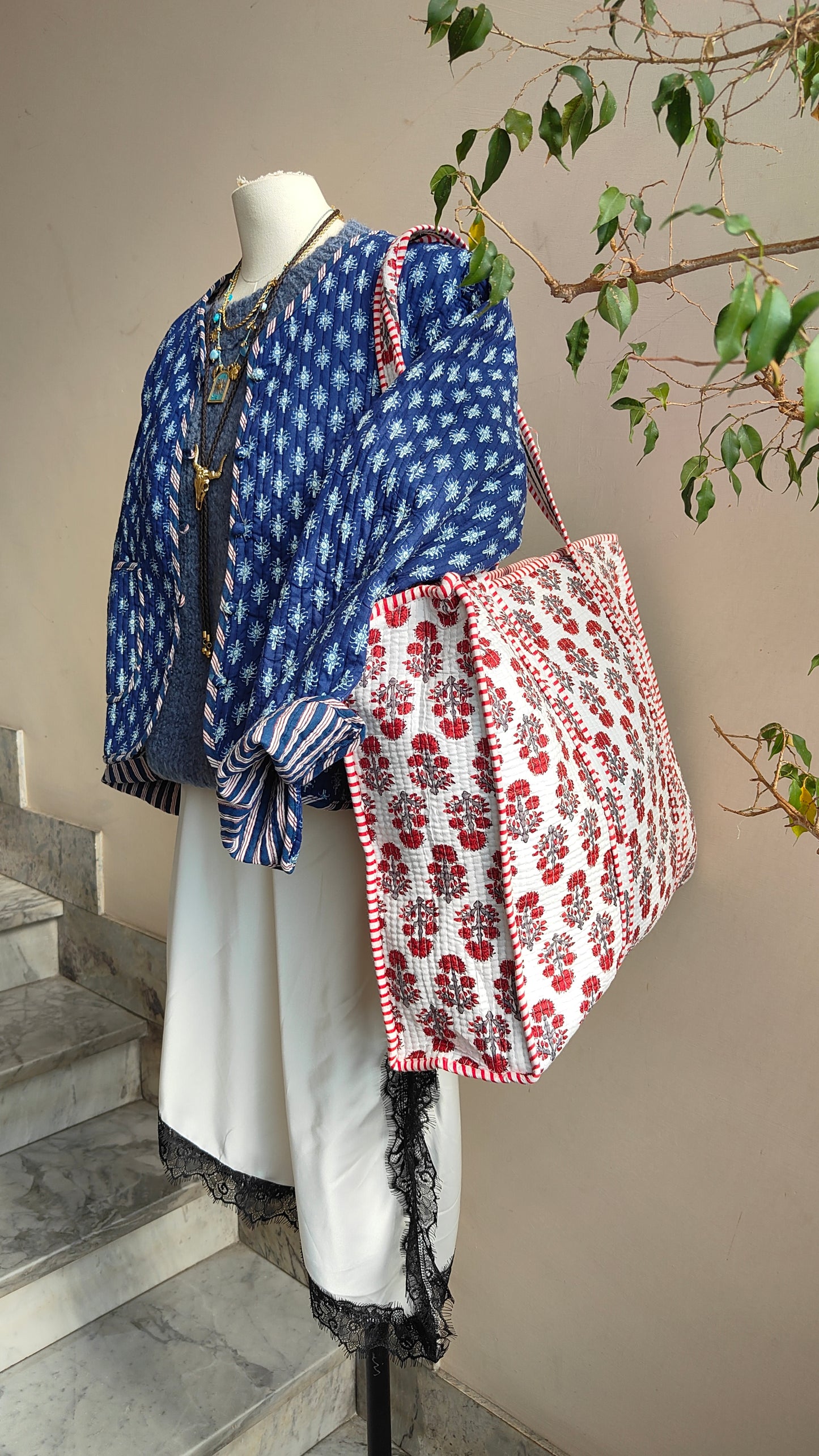 Borsa Trapuntata in Cotone – Maxi