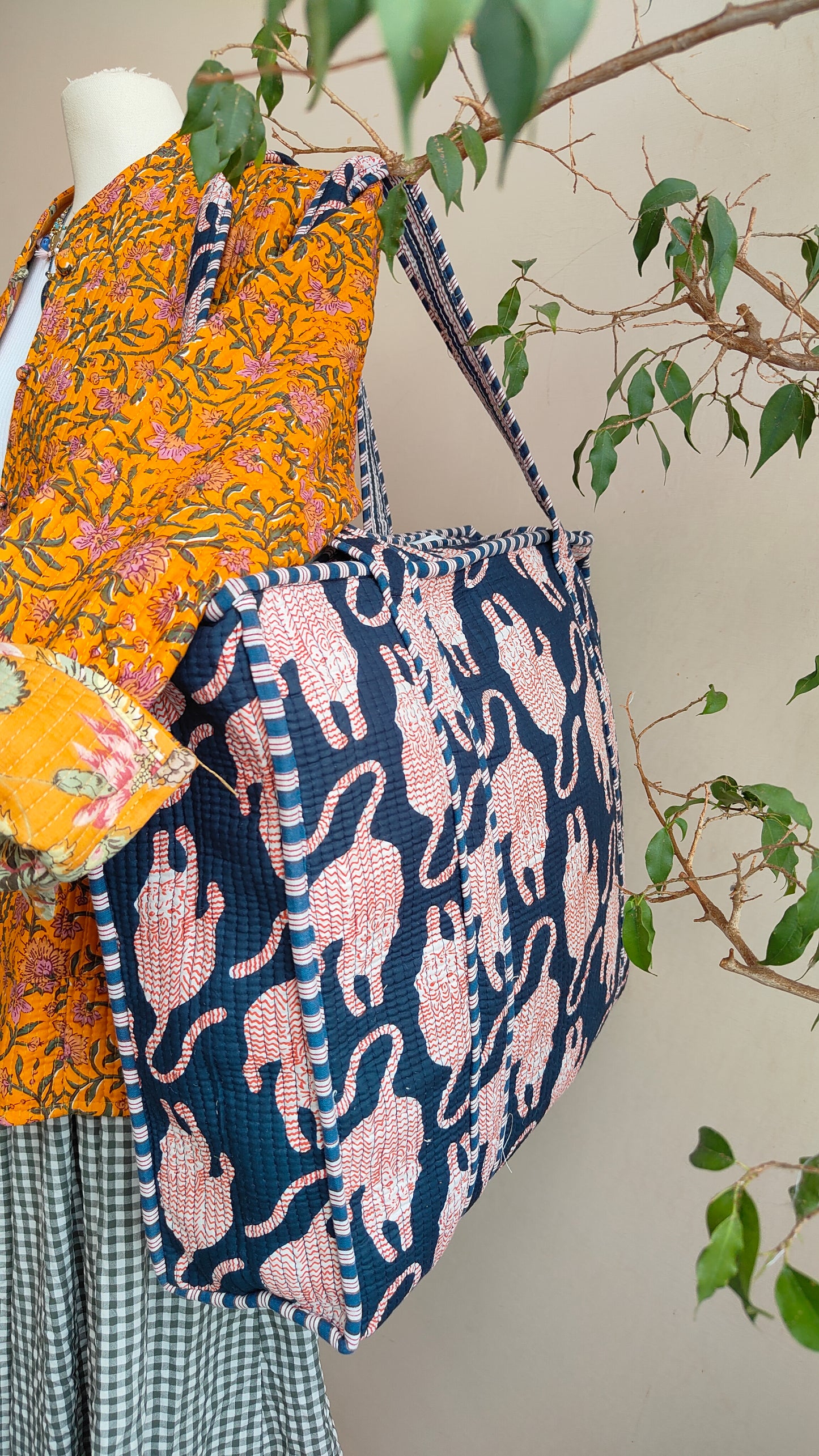 Borsa Trapuntata in Cotone – Maxi