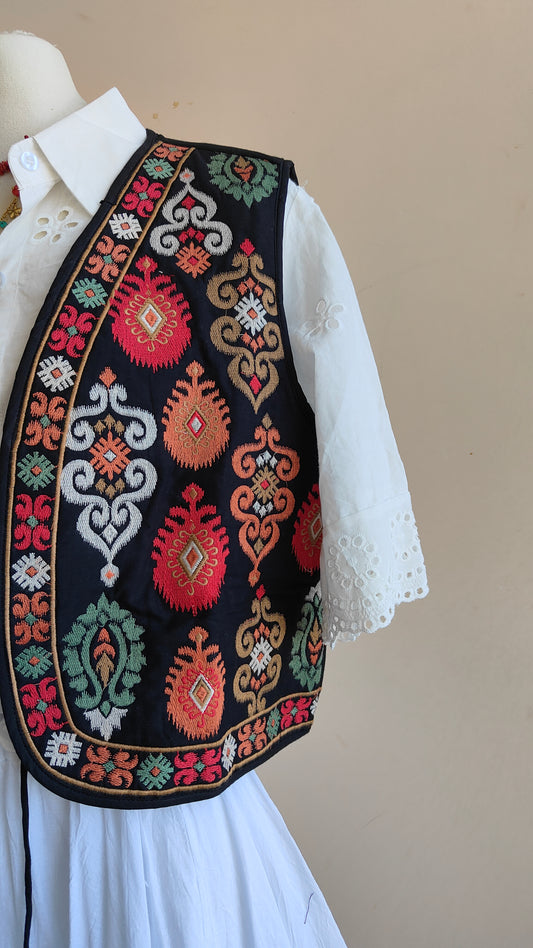 Gilet Reversibile Intreccio