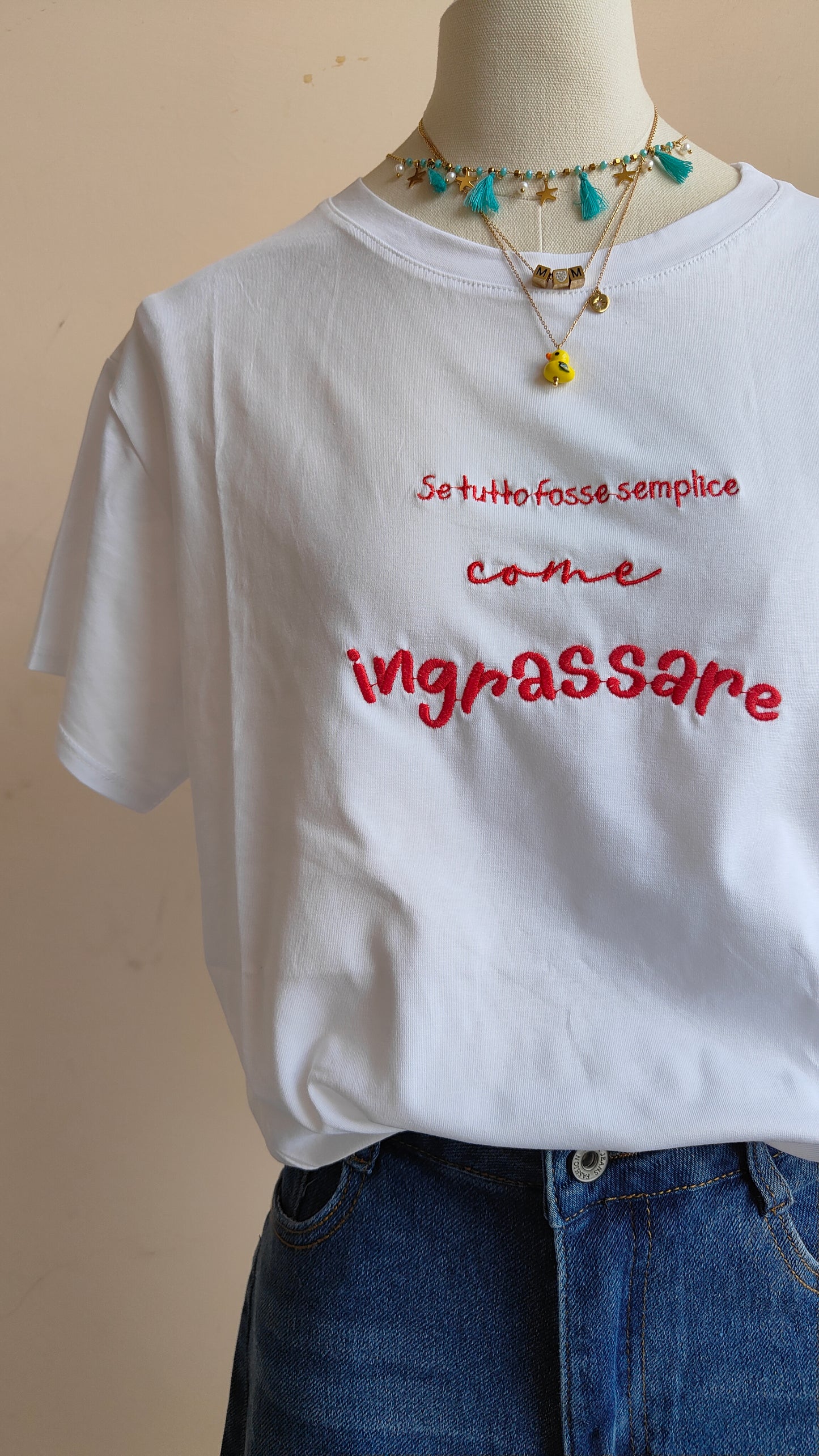 T-shirt Semplice come ingrassare