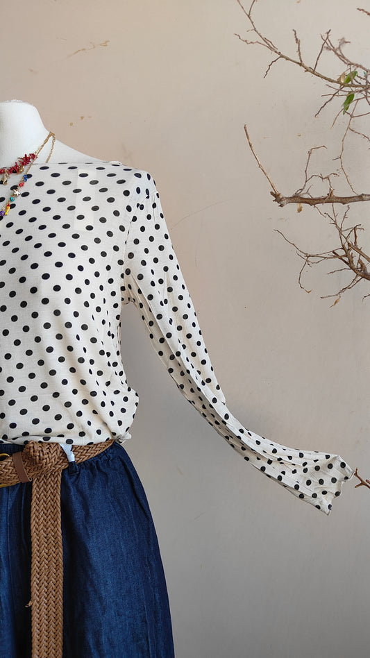 Maglia Pois Second Skin