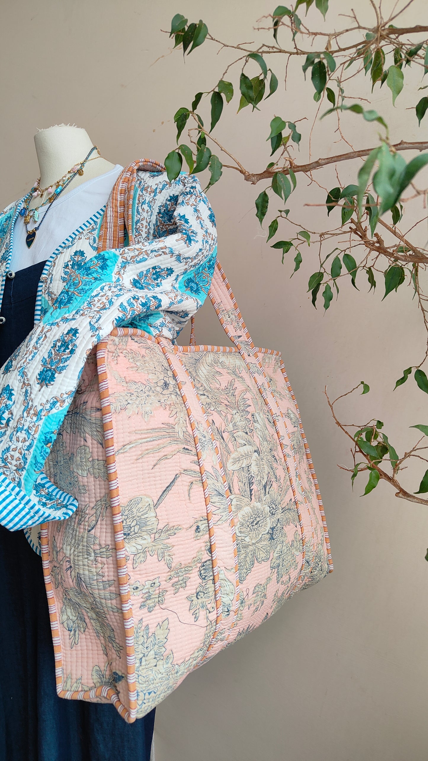 Borsa Trapuntata in Cotone – Maxi
