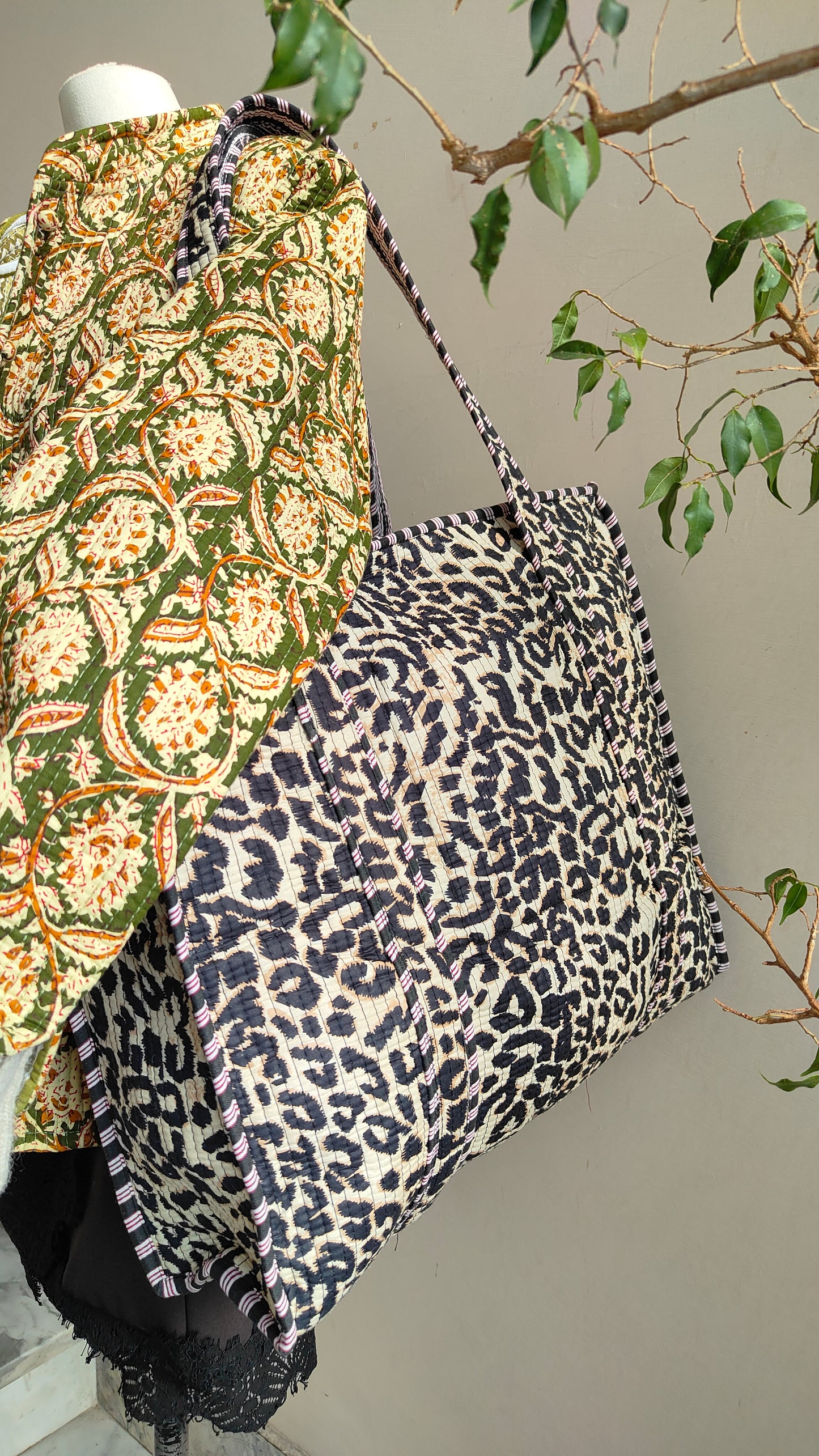 Borsa Trapuntata in Cotone – Maxi