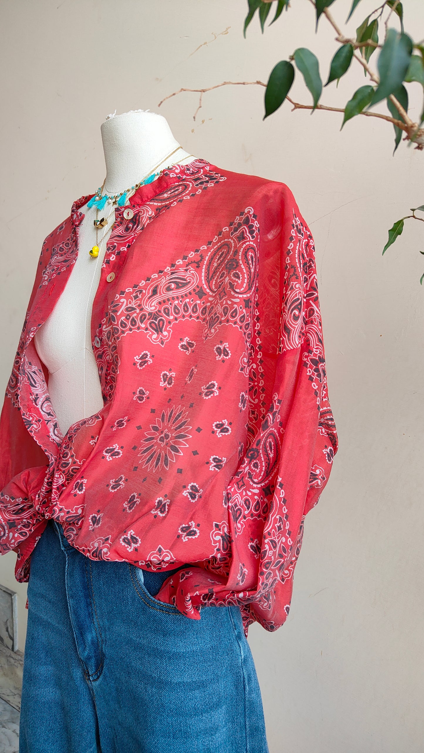 Camicia Bandana Chic