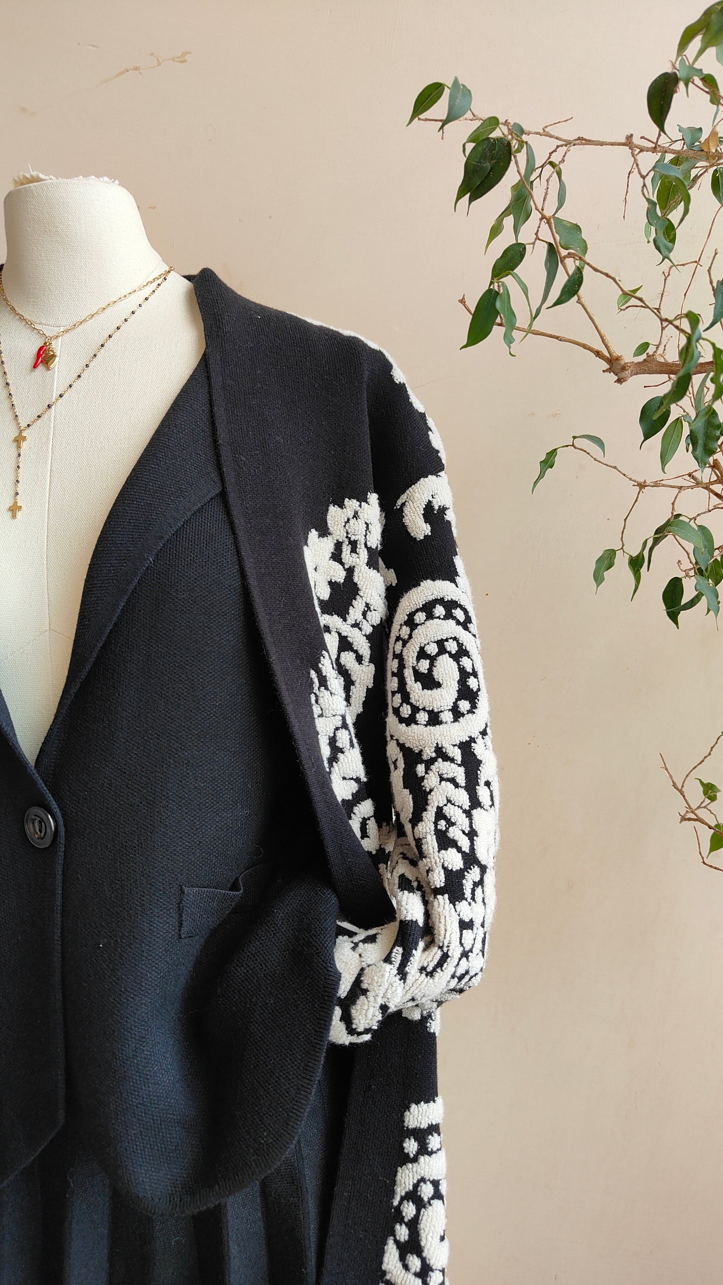 Cardigan Barocco