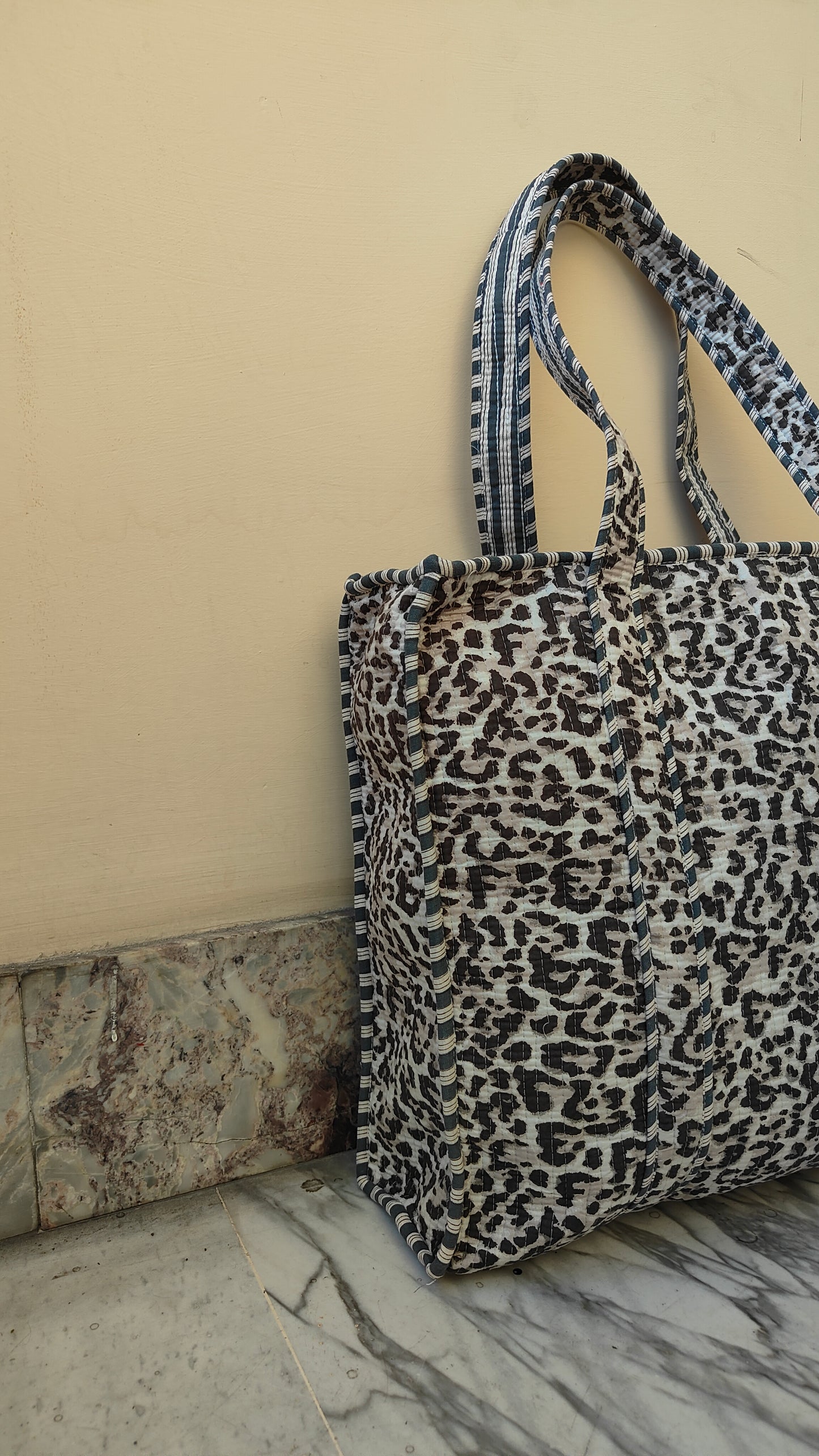 Borsa Trapuntata in Cotone – Maxi