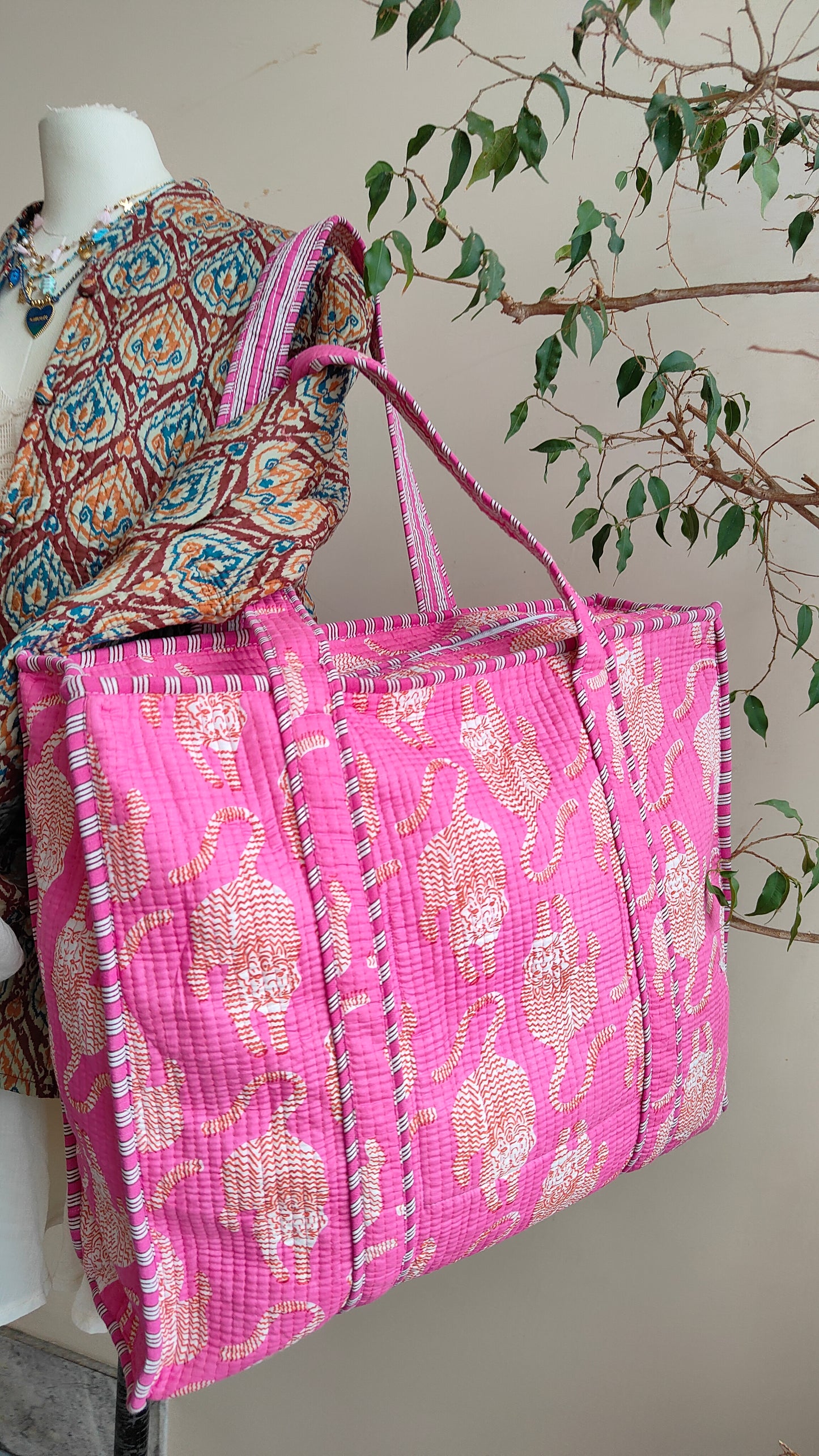 Borsa Trapuntata in Cotone – Maxi