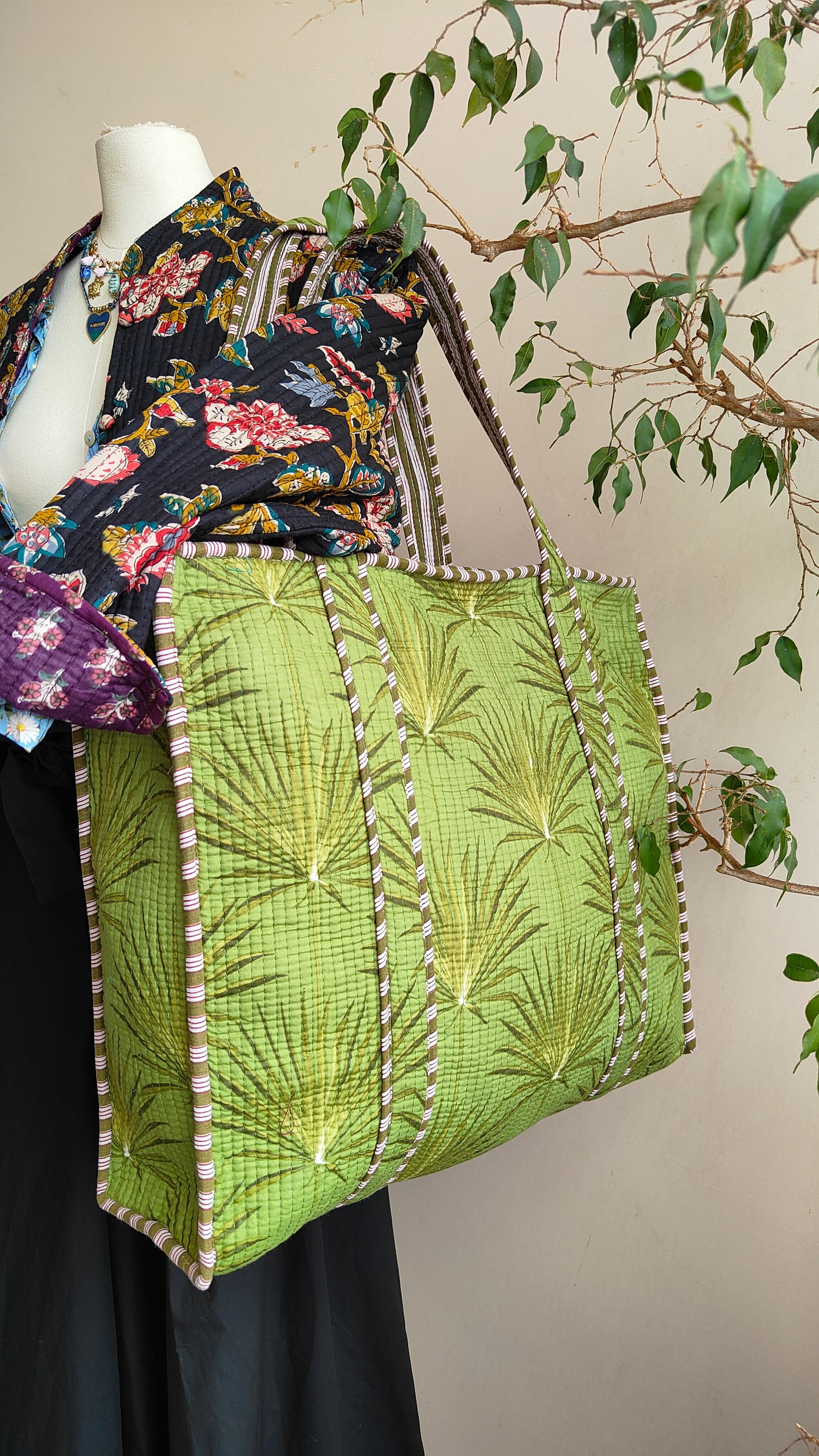 Borsa Trapuntata in Cotone – Maxi