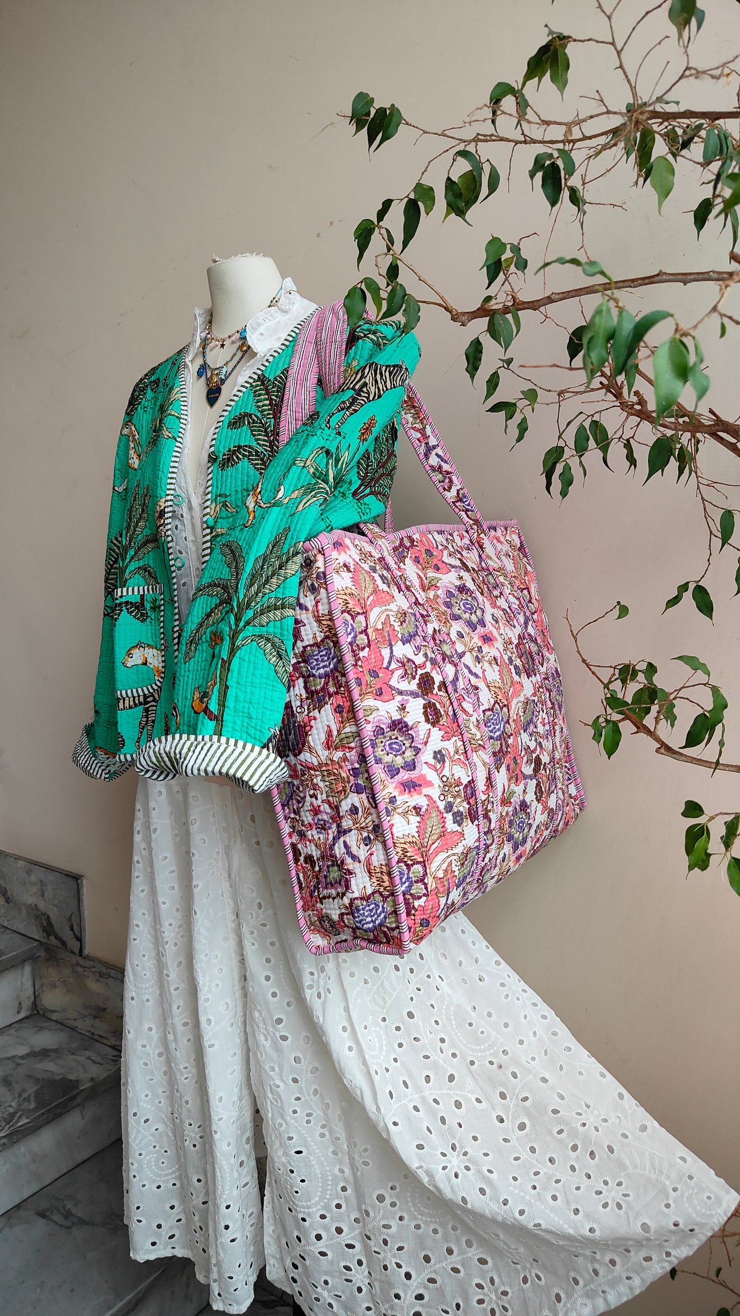 Borsa Trapuntata in Cotone – Maxi