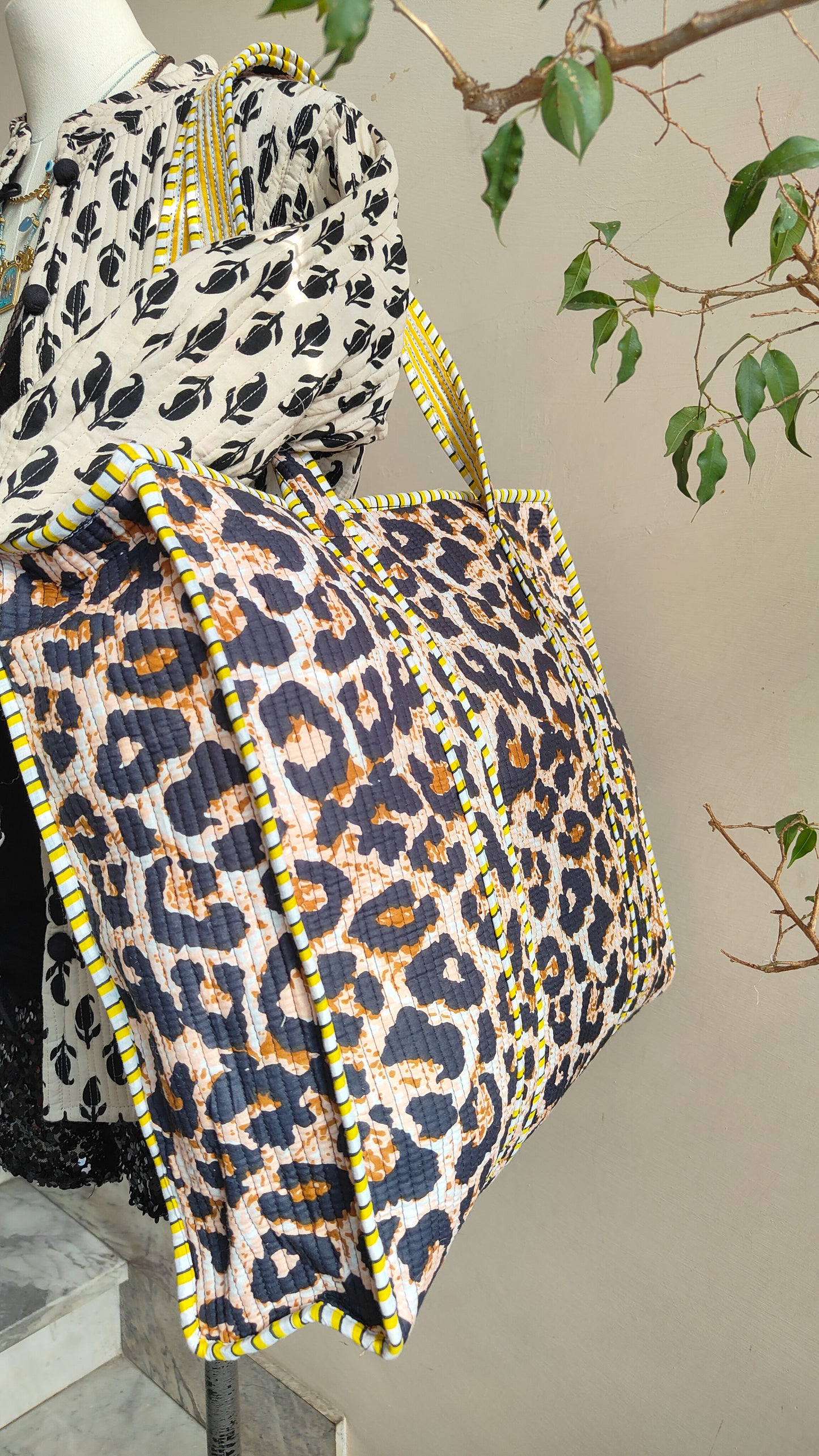 Borsa Trapuntata in Cotone – Maxi