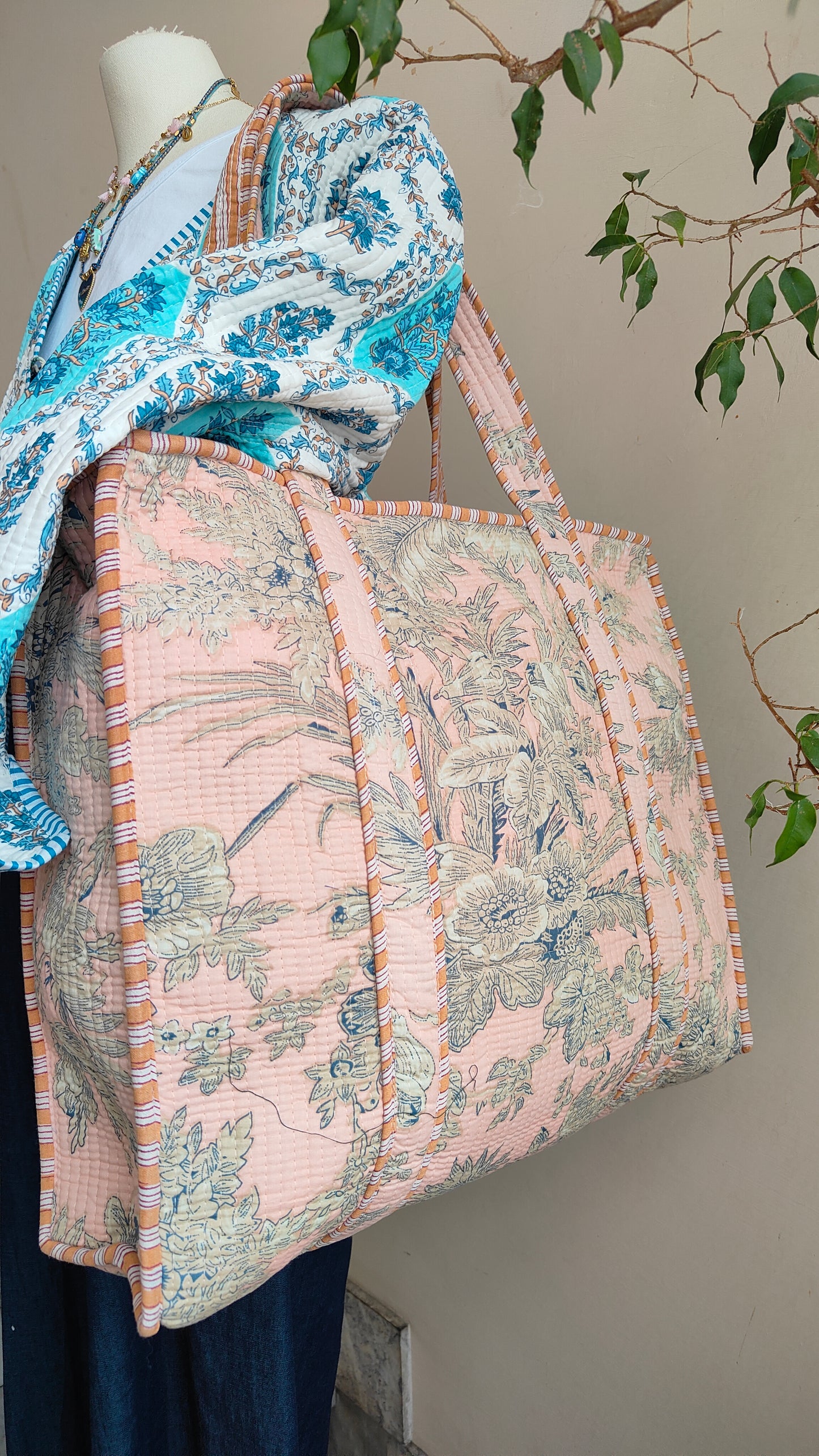 Borsa Trapuntata in Cotone – Maxi
