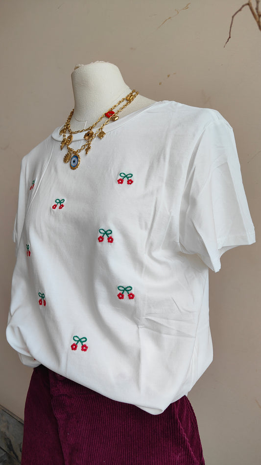 T-shirt Cerisette