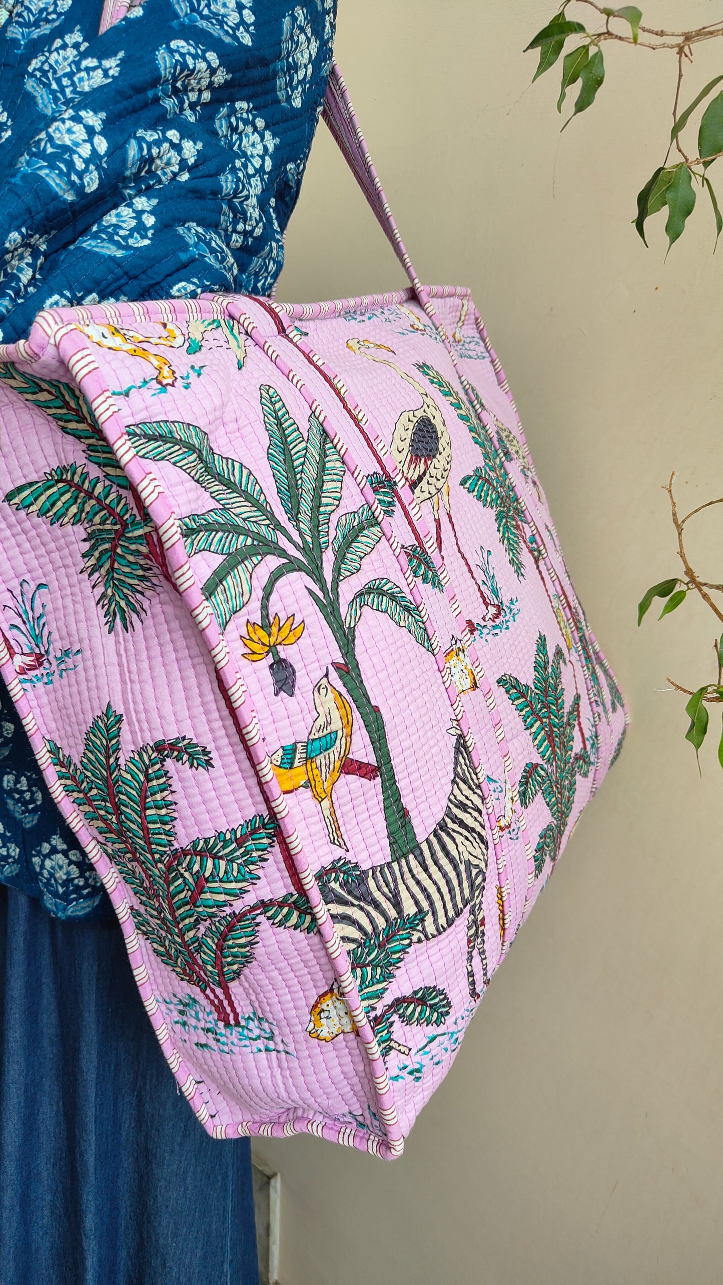 Borsa Trapuntata in Cotone – Maxi