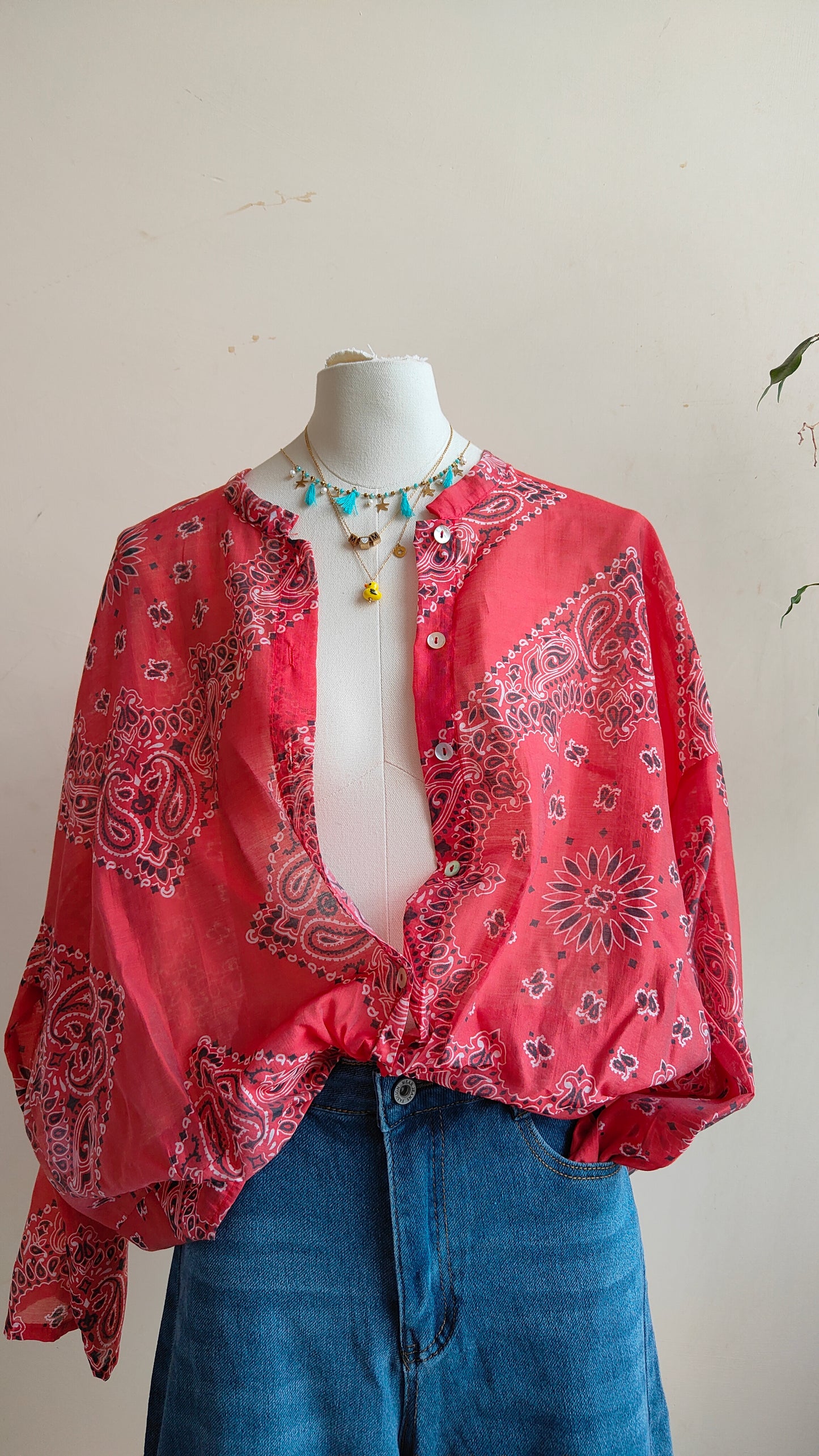 Camicia Bandana Chic