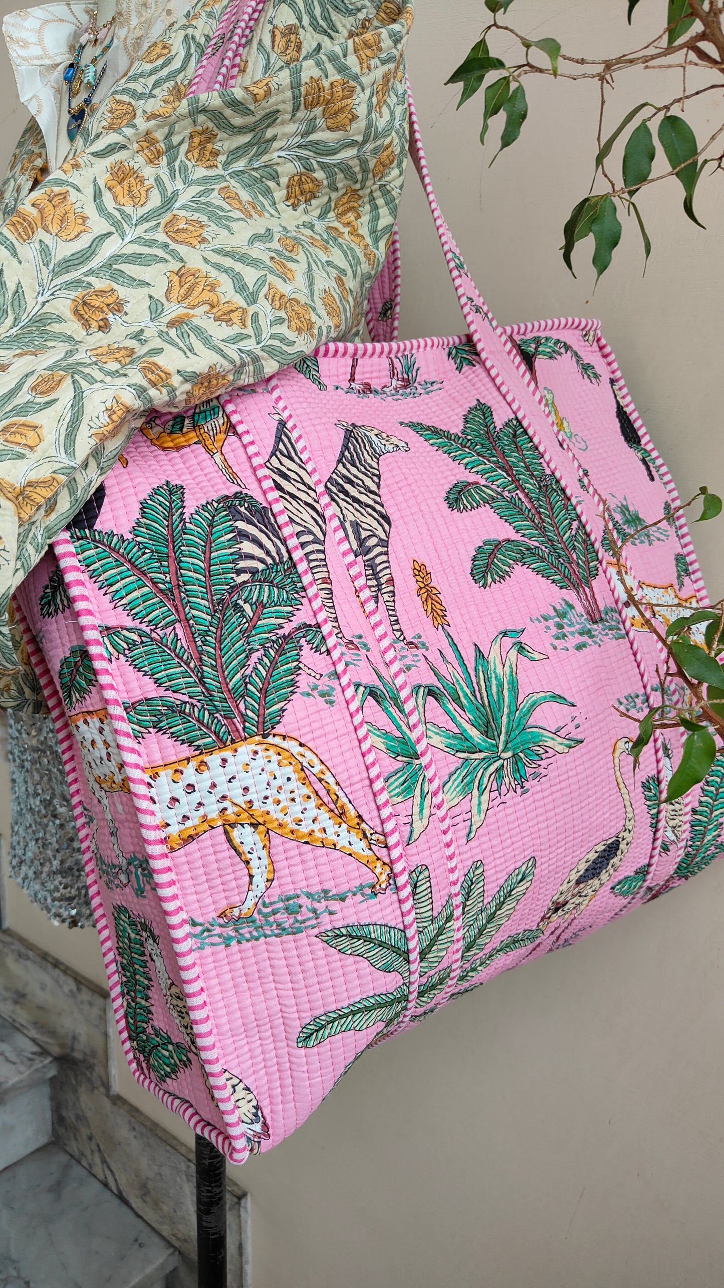 Borsa Trapuntata in Cotone – Maxi