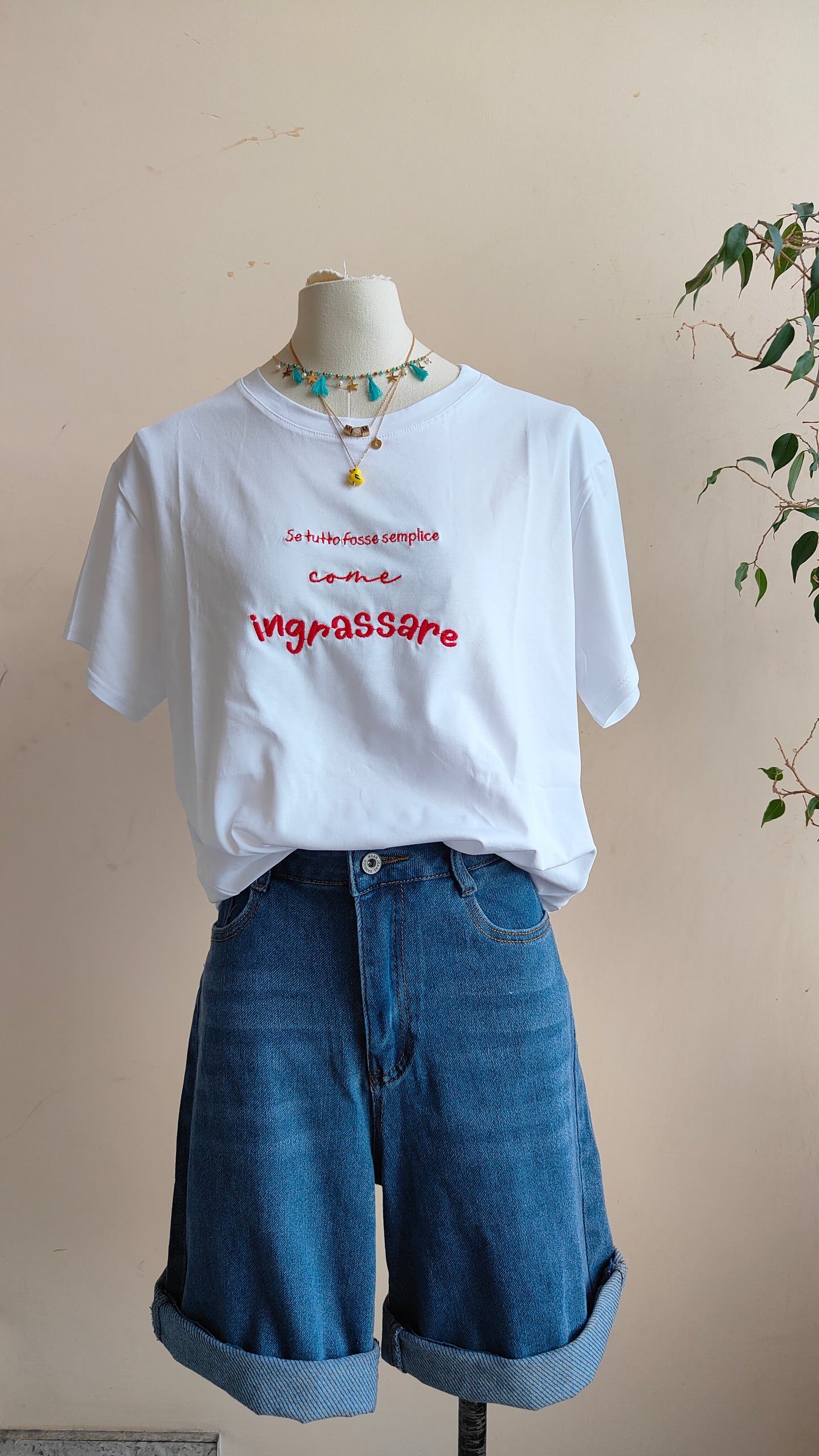 T-shirt Semplice come ingrassare
