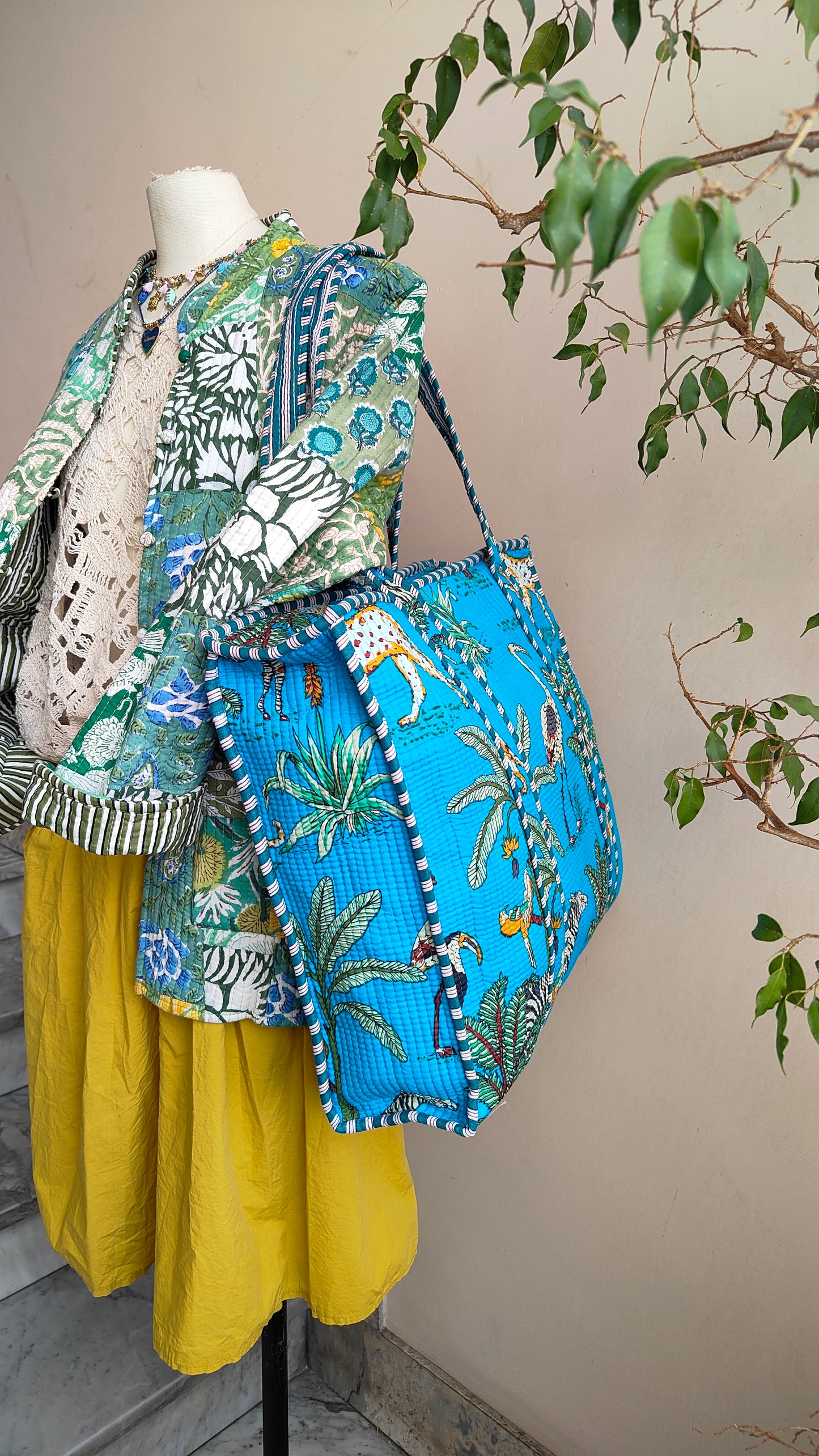 Borsa Trapuntata in Cotone – Maxi