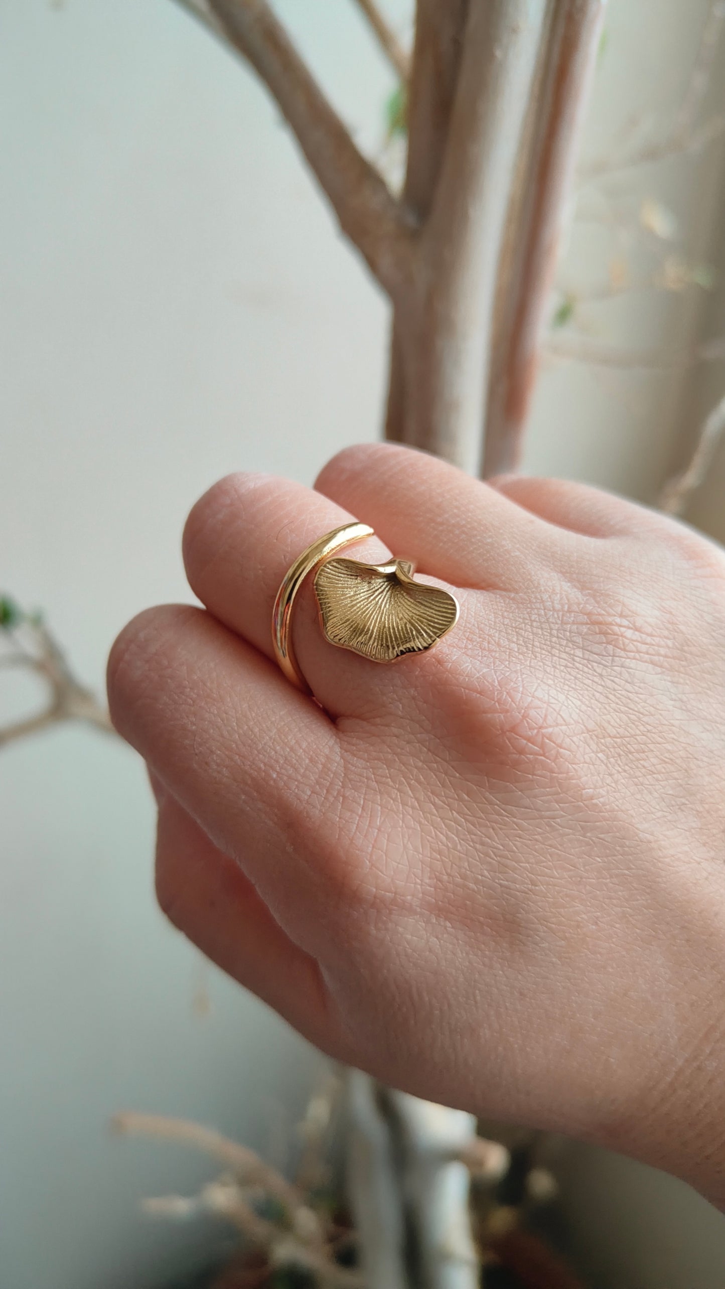 Anello Ginkgo