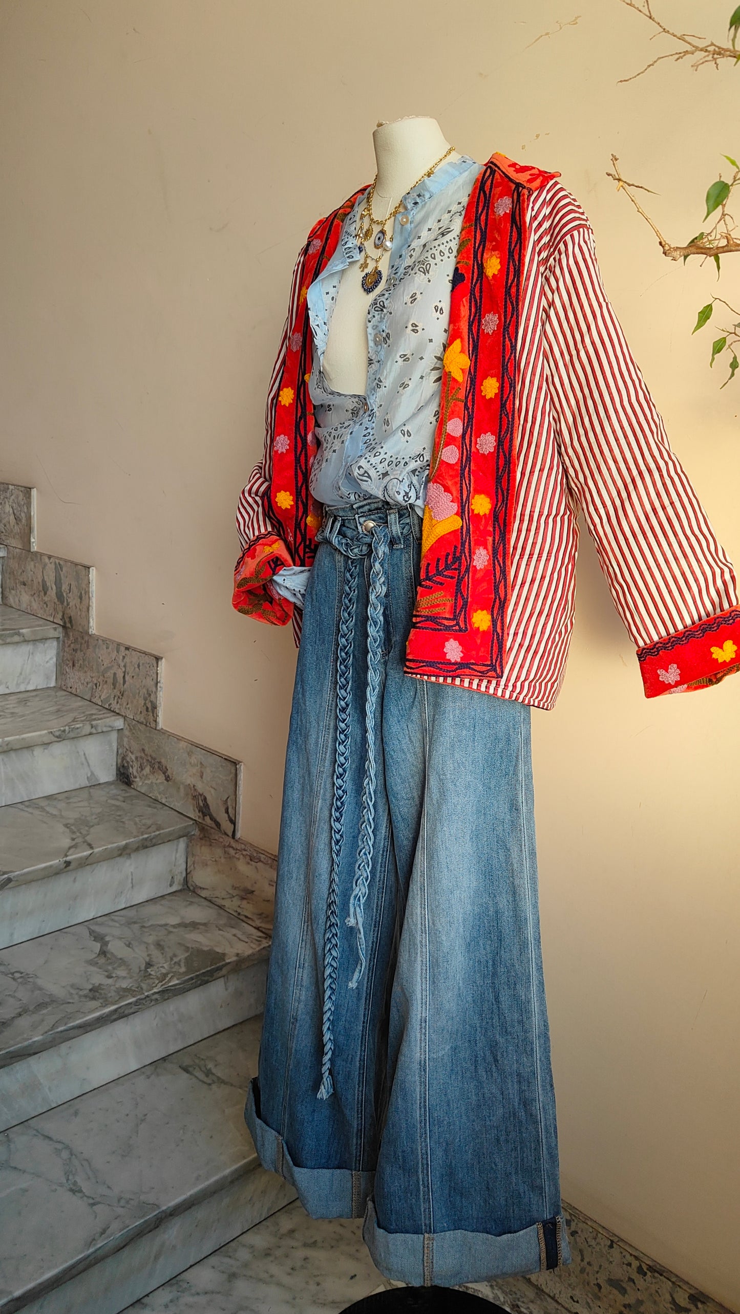 Giacca Boho Reversibile