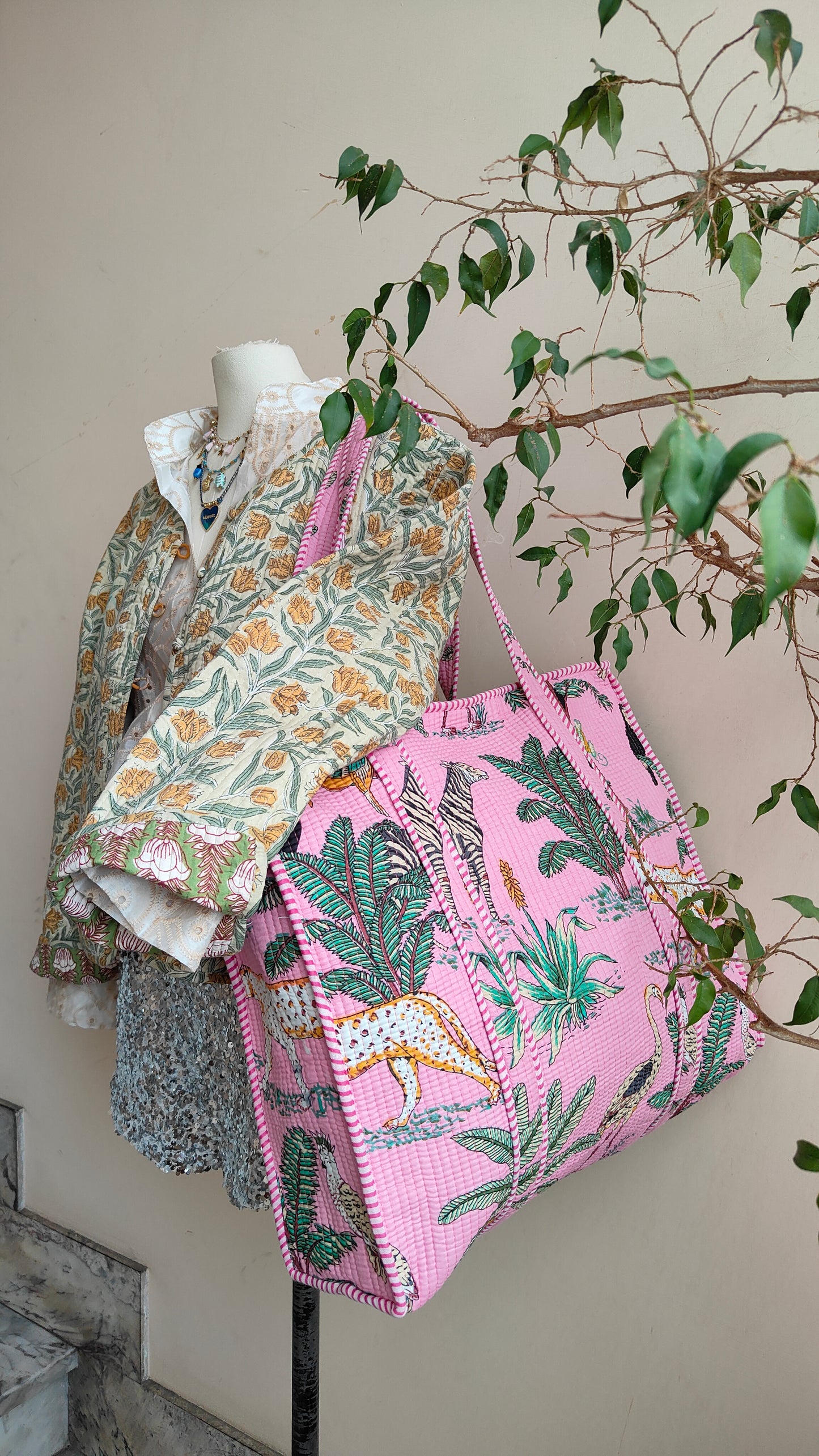 Borsa Trapuntata in Cotone – Maxi
